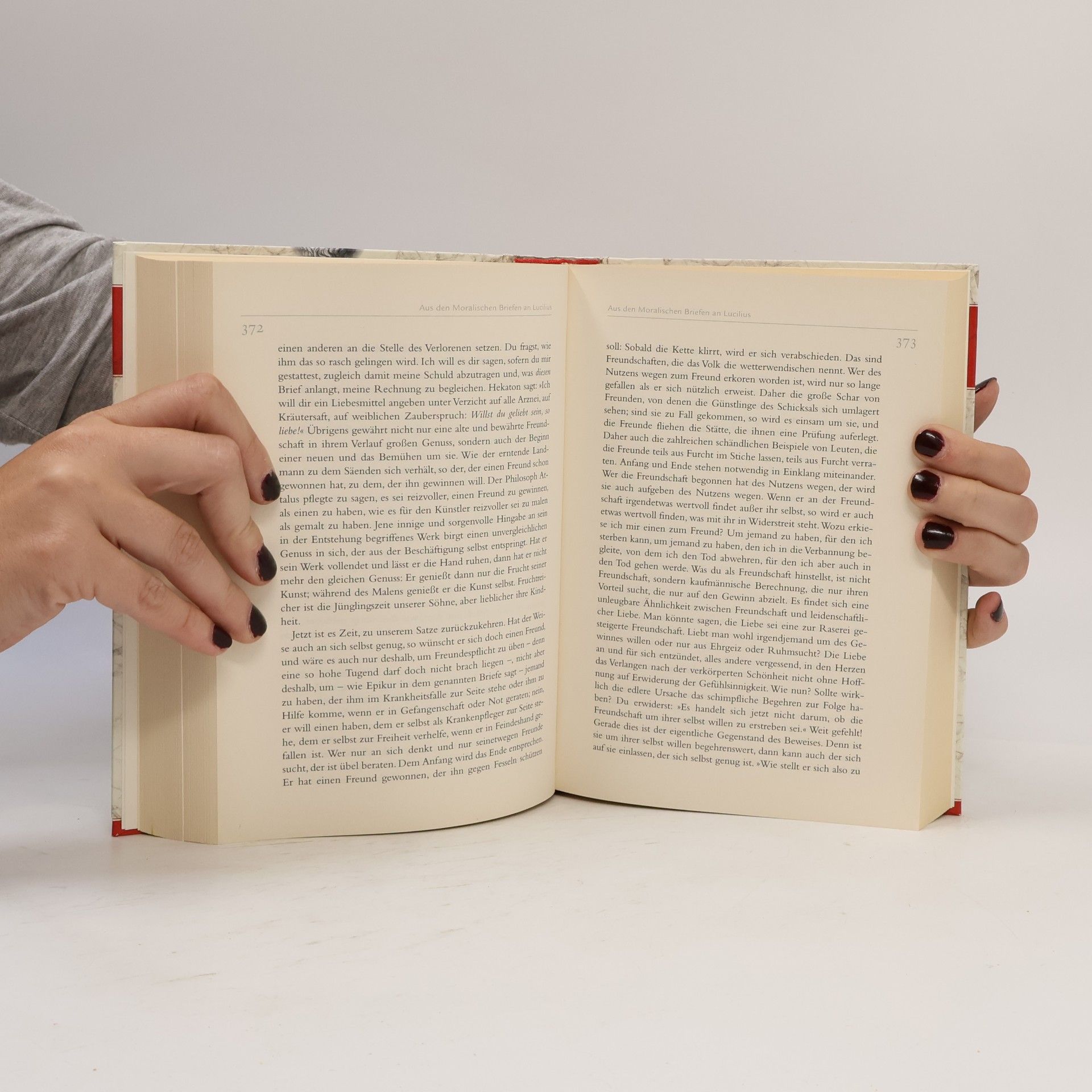 Lucius Annaeus Seneca Das große Buch vom glücklichen Leben