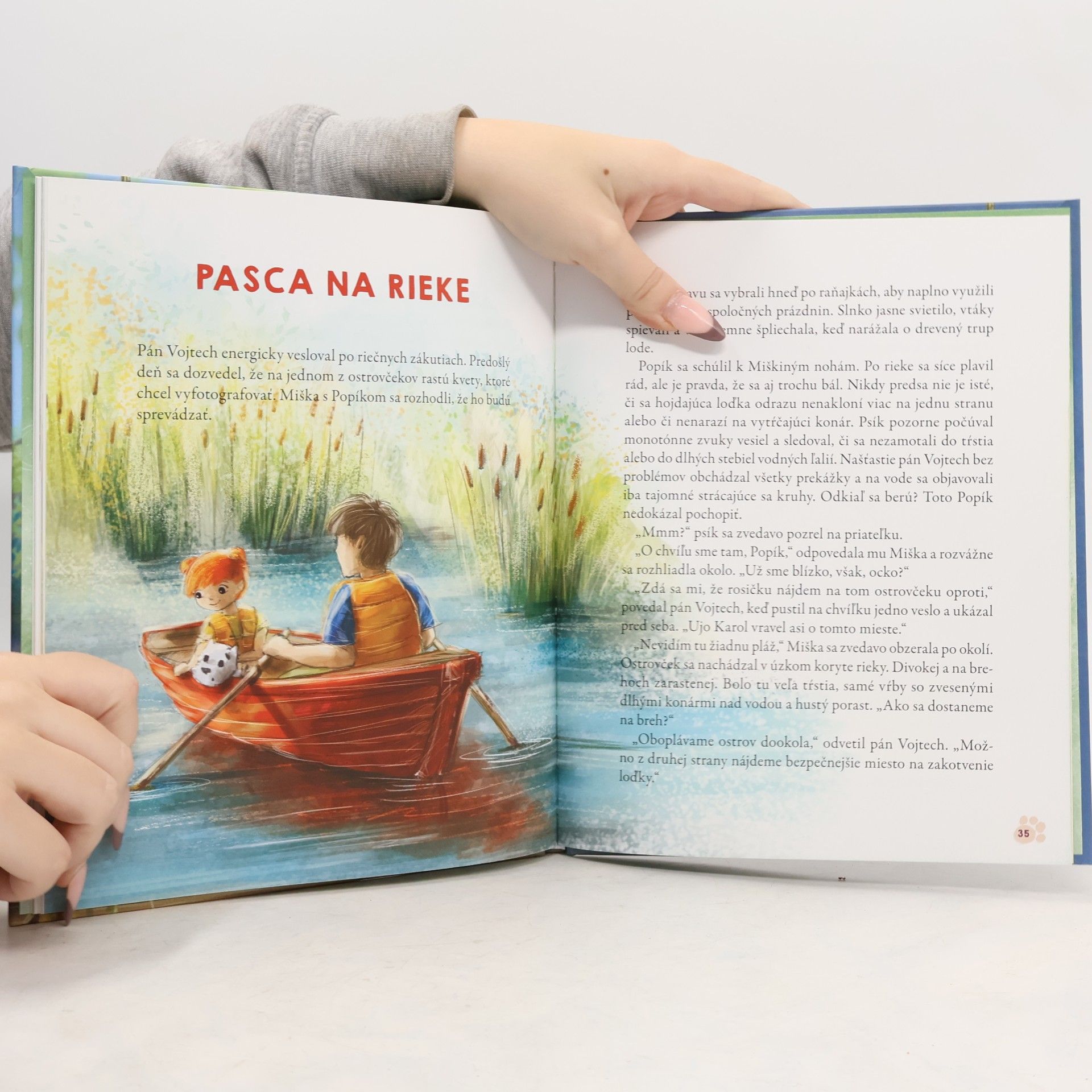 Aniela Cholewińska-Szkolik Miška a jej malí pacienti: Prázdniny pri rieke