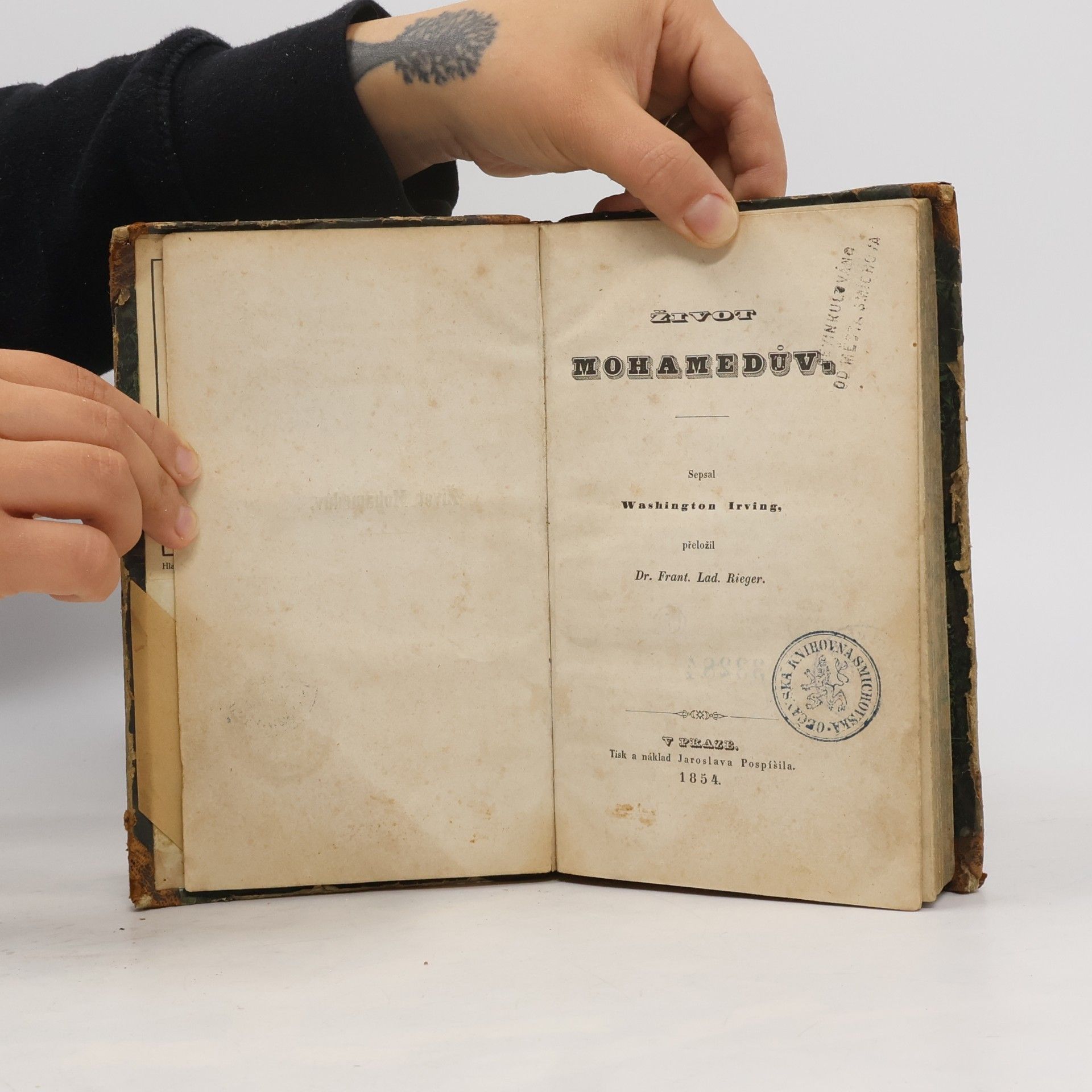 Washington Irving Život Mohamedův