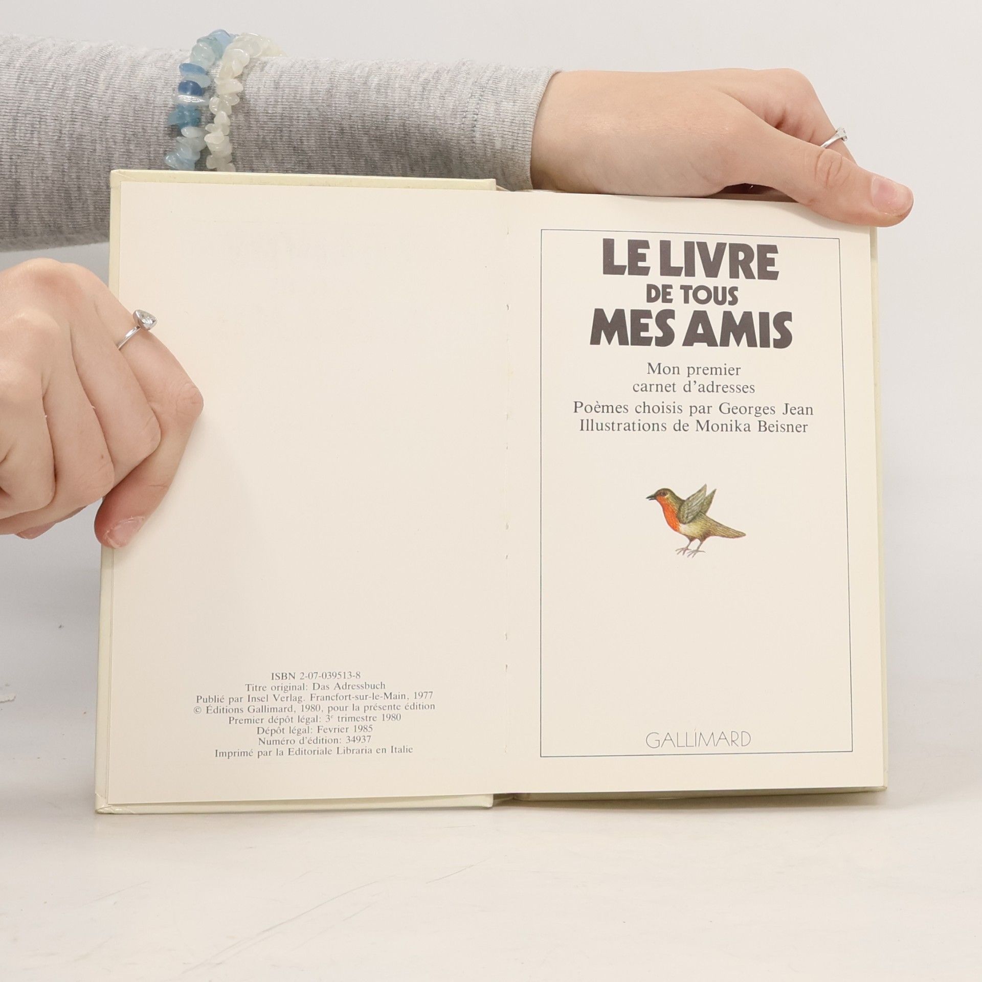 Georges Jean Découverte Cadet: Le livre de tous mes amis