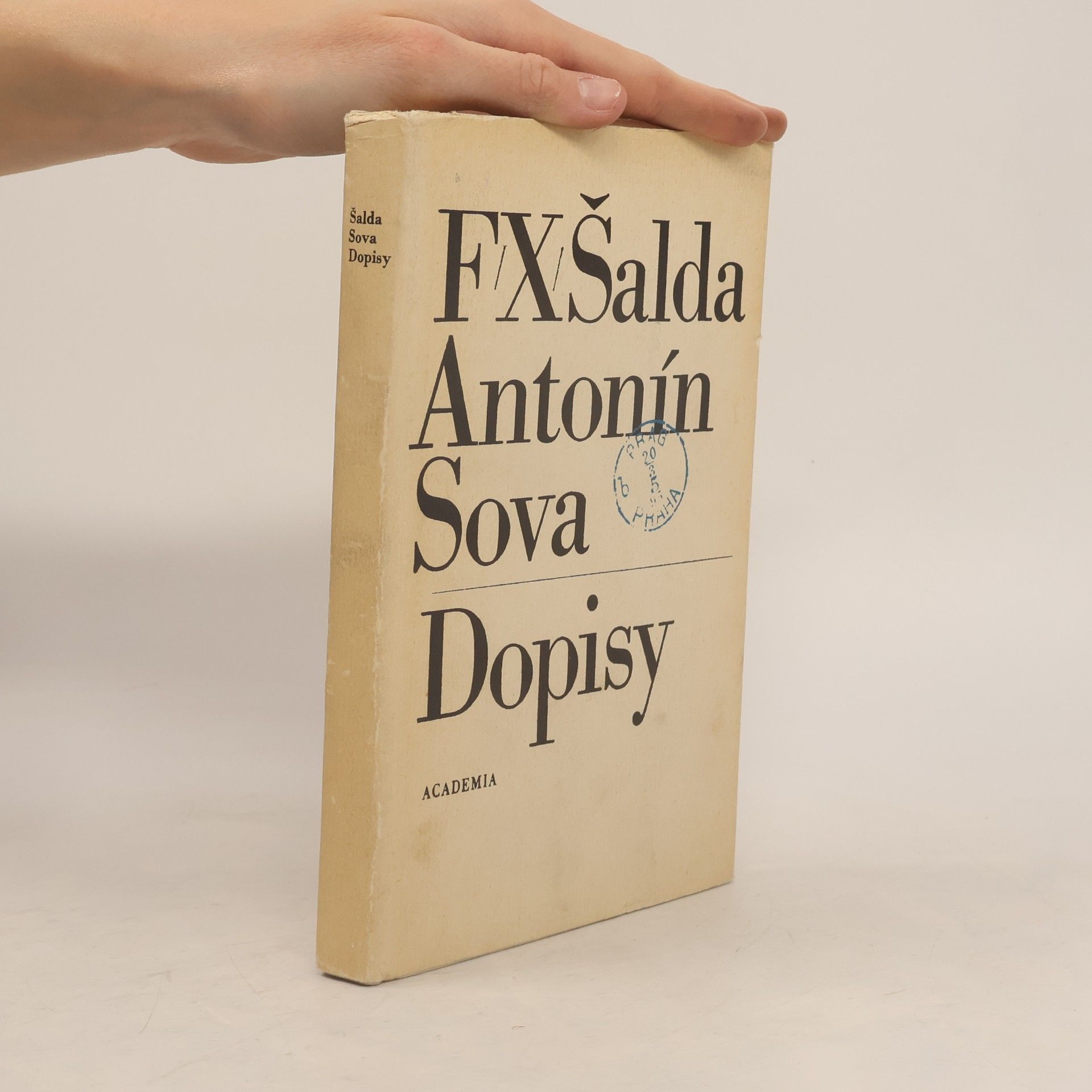 František Xaver Šalda Dopisy