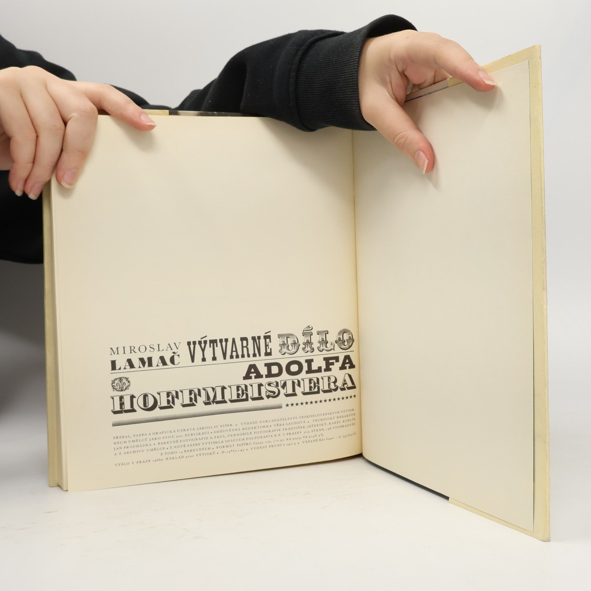 Miroslav Lamač Výtvarné dílo Adolfa Hoffmeistera