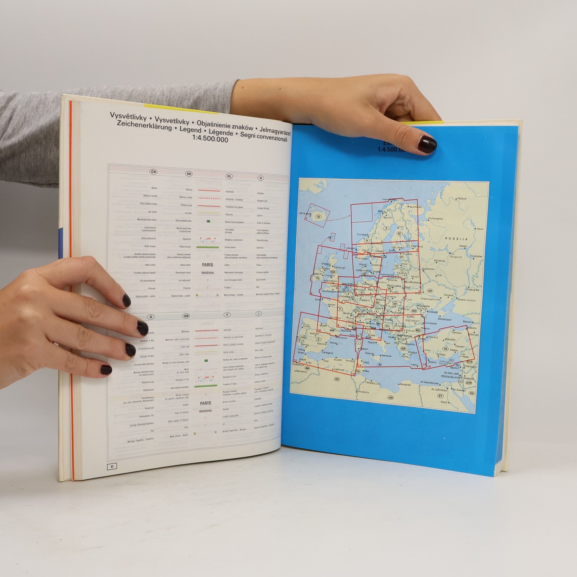Auteurscollectief Shell Atlas 93-94. Česká republika. Slovenská republika. Evropa
