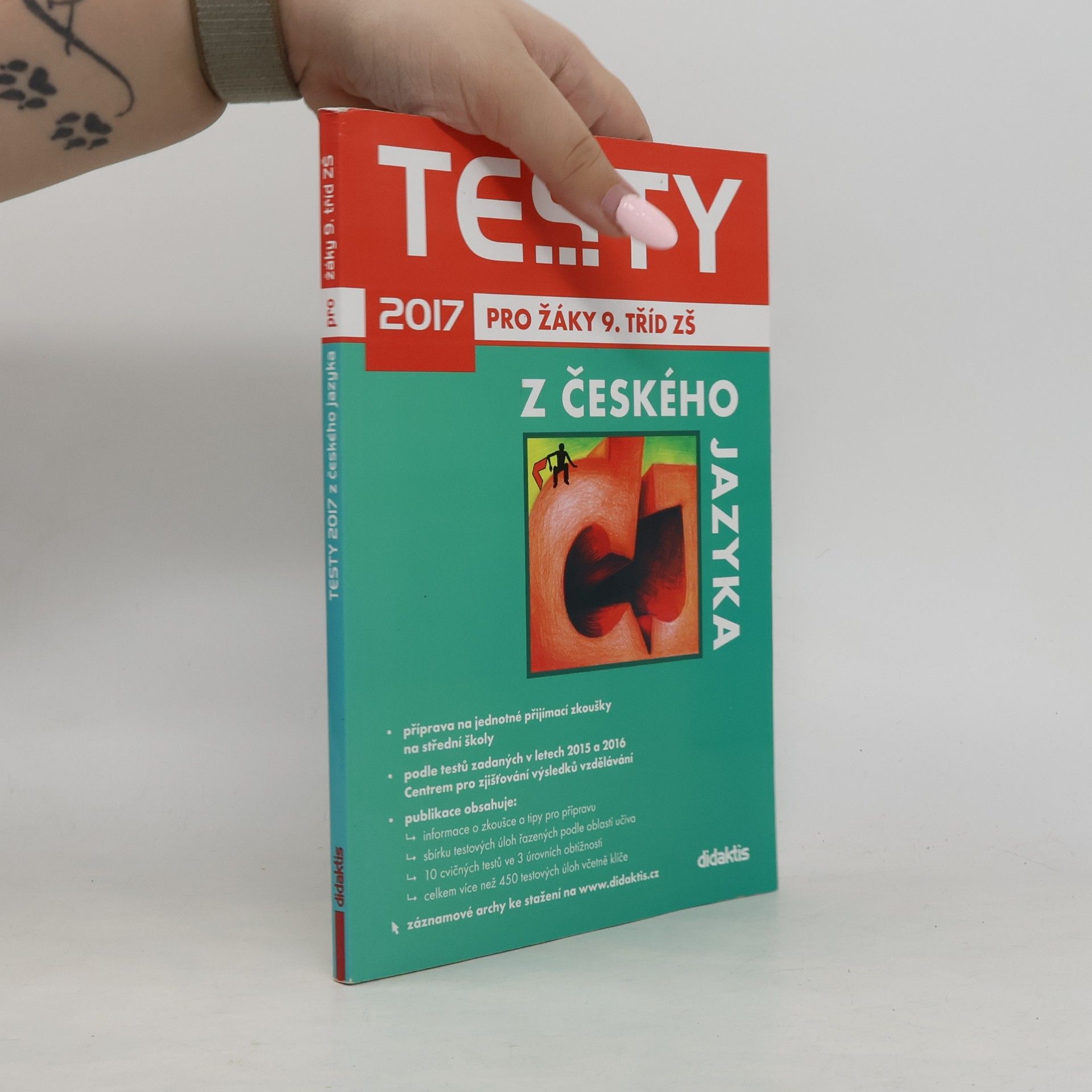 Testy 2017 z českého jazyka pro žáky 9. tříd ZŠ
