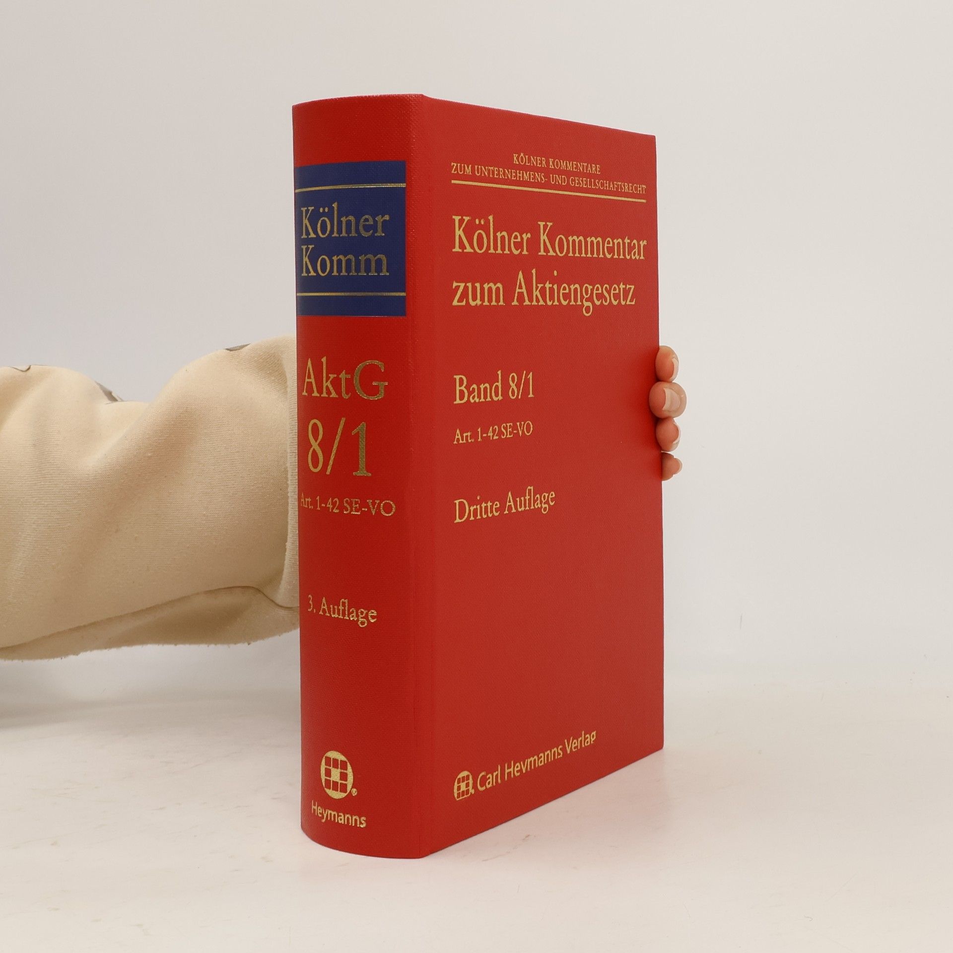 Kölner Kommentare zum Unternehmens- und Gesellschaftsrecht - 8/1: Kölner Kommentar zum Aktiengesetz