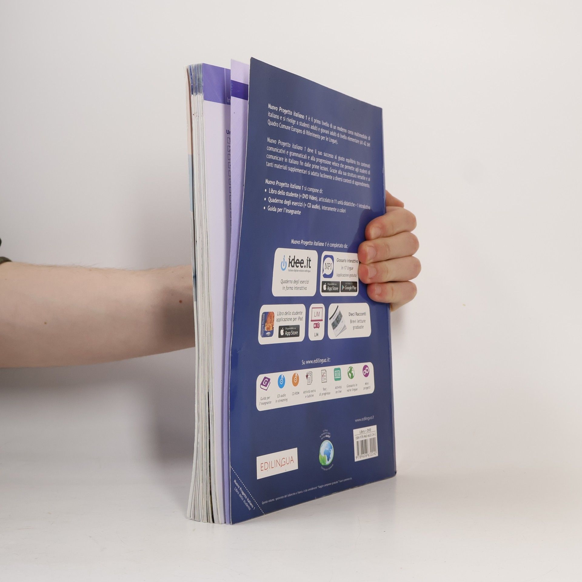 Telis Marin Nuovo progetto italiano. 1, Corso multimediale di lingua e civiltà italiana : livello elementare : libro dello studente