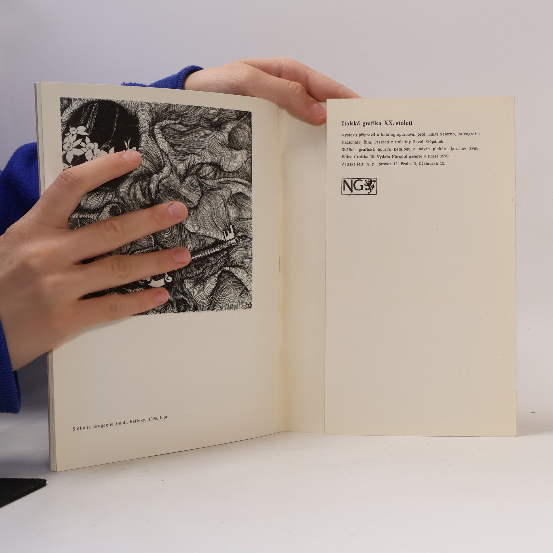Pavel Štěpánek Italská grafika XX. století