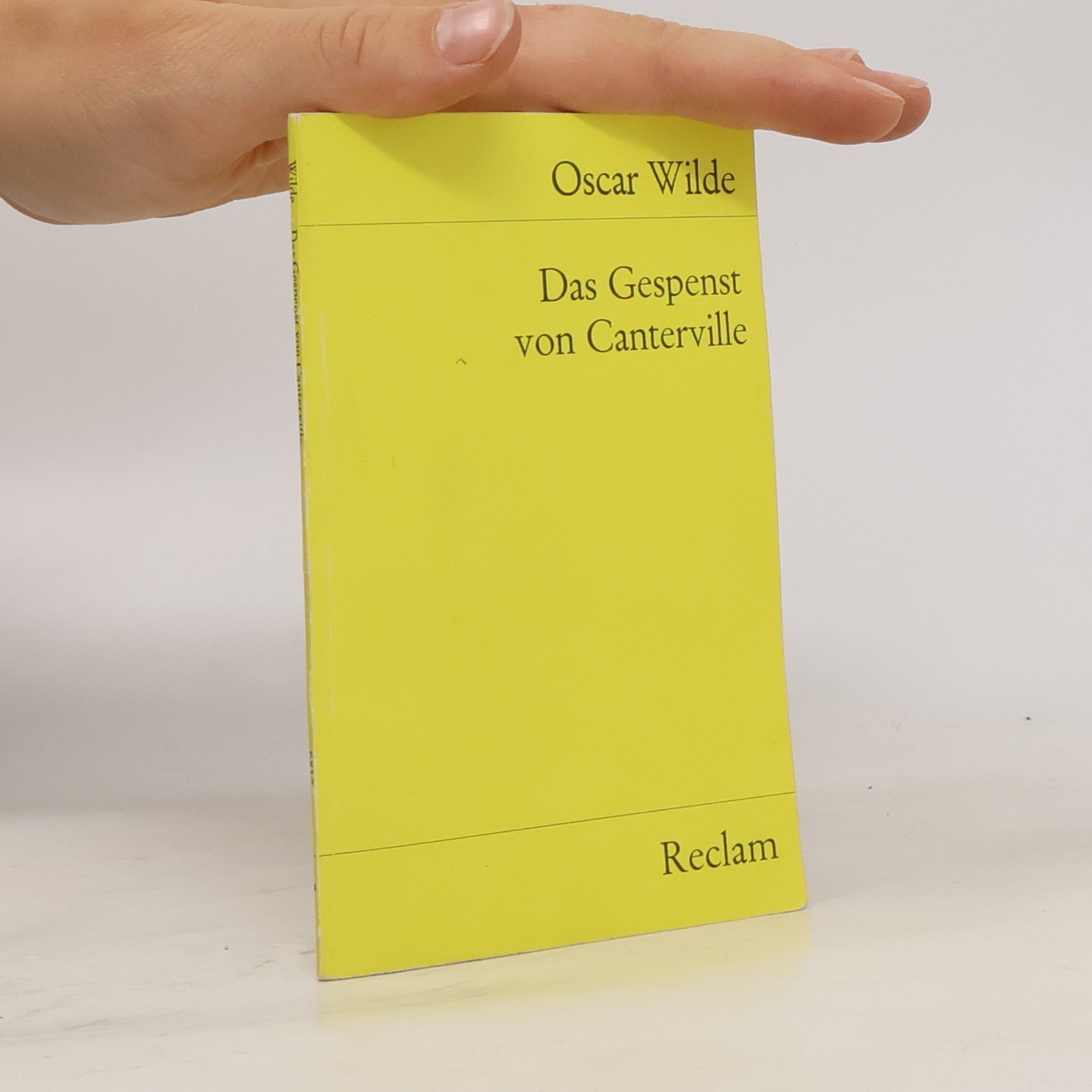 Oscar Wilde Das Gespenst von Canterville