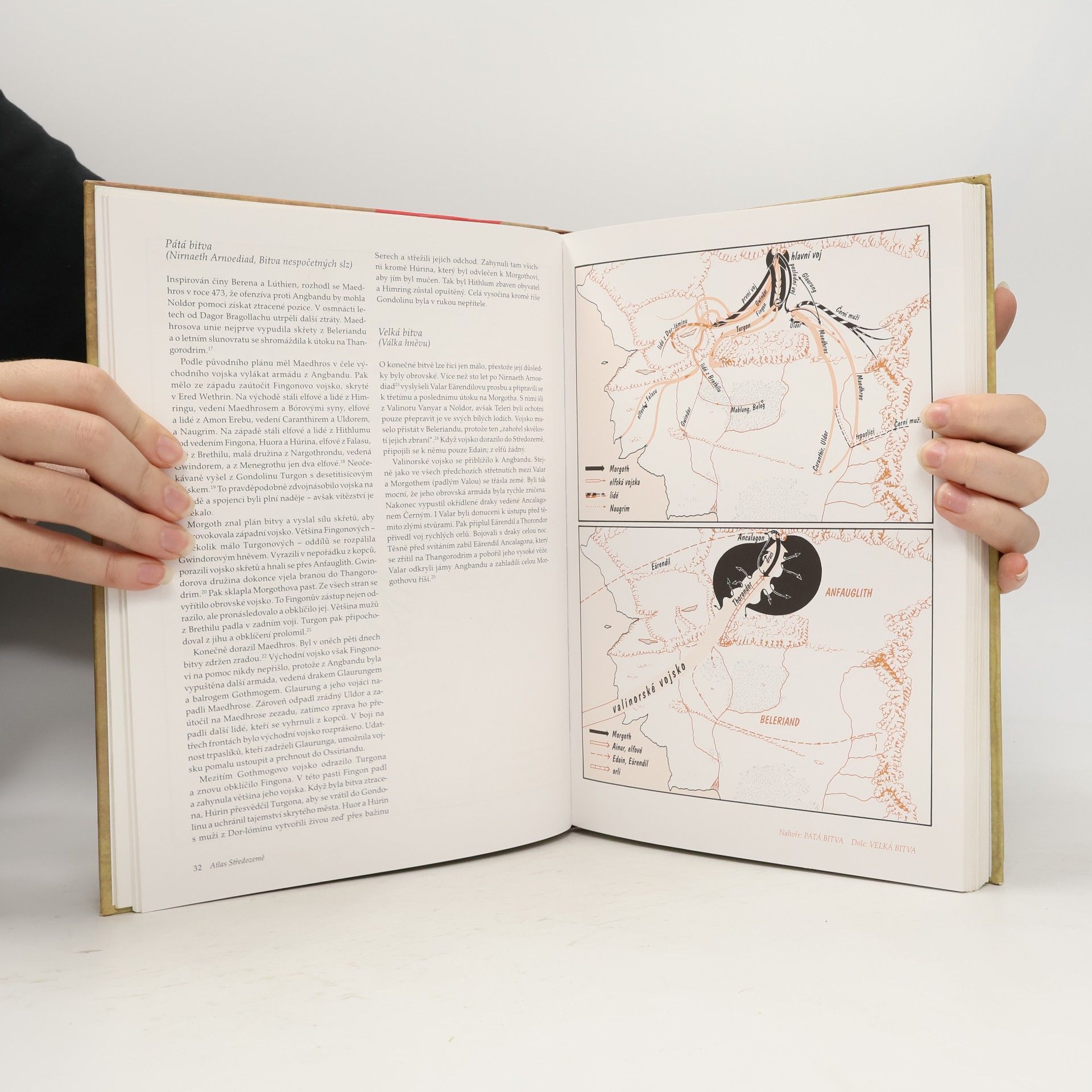 Karen Wynn Fonstad Atlas Středozemě
