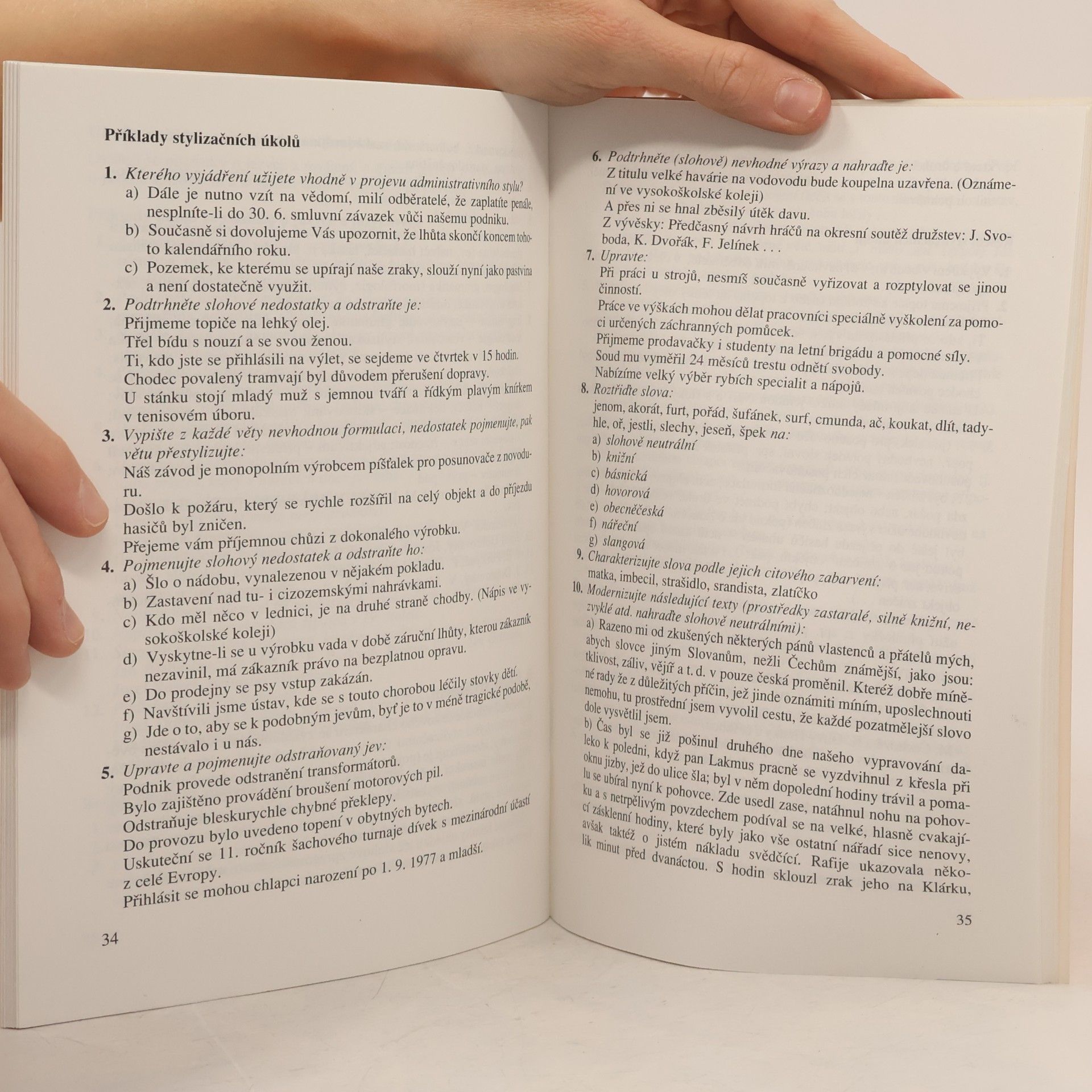 Antonín Kalcovský Přijímací zkoušky na vysoké školy. Český jazyk a literatura