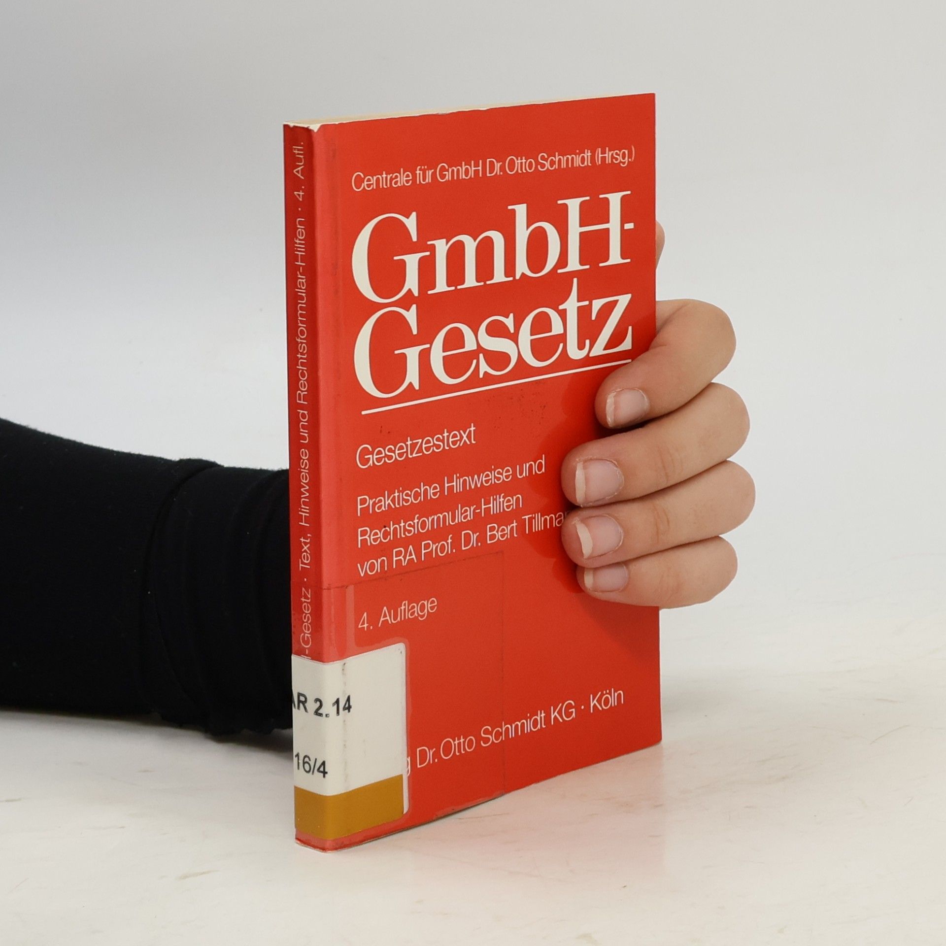 Dr. Otto Schmidt GmbH-Gesetz