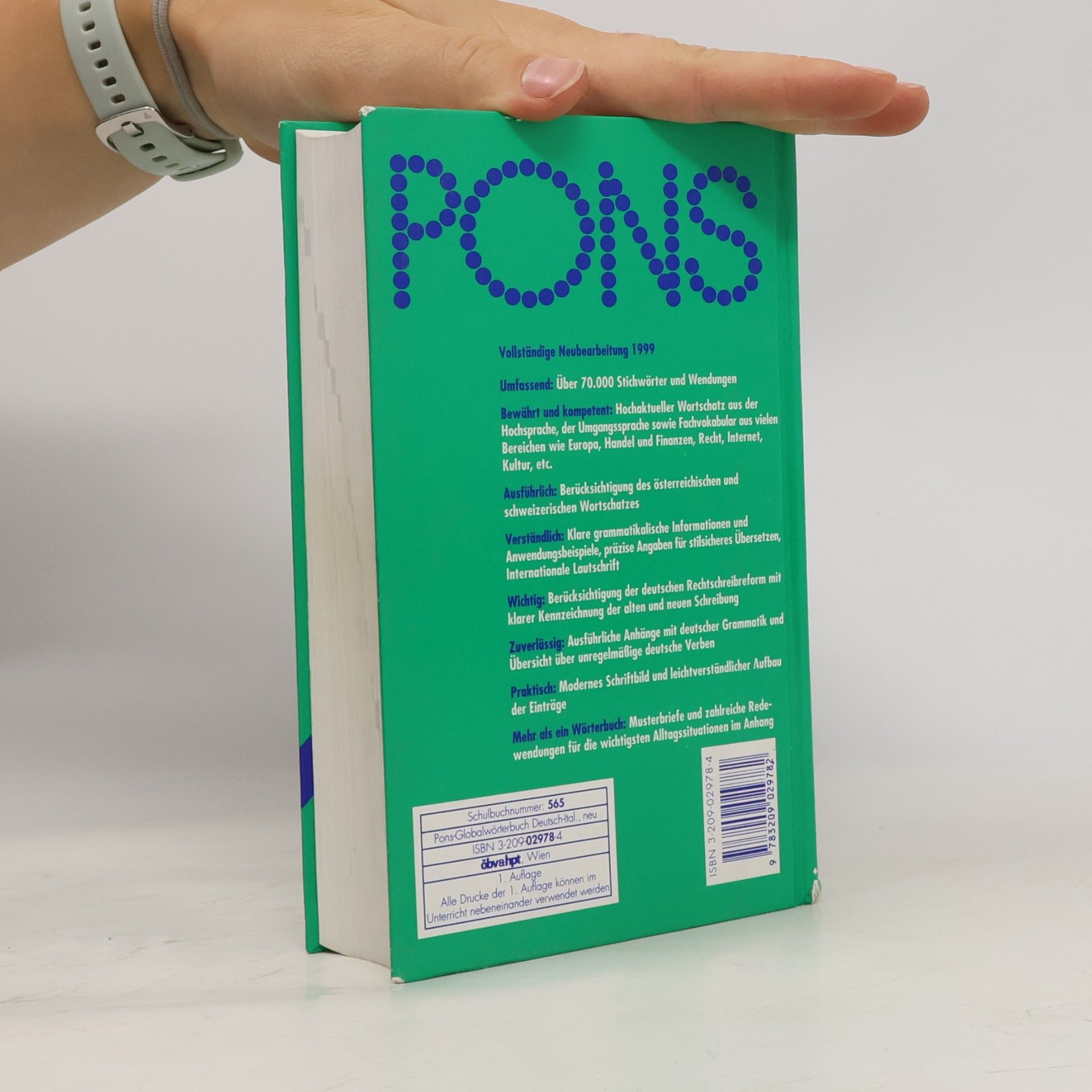 Autorenkollektiv PONS Wörterbuch für Schule und Studium. Deutsch-Italienisch 2