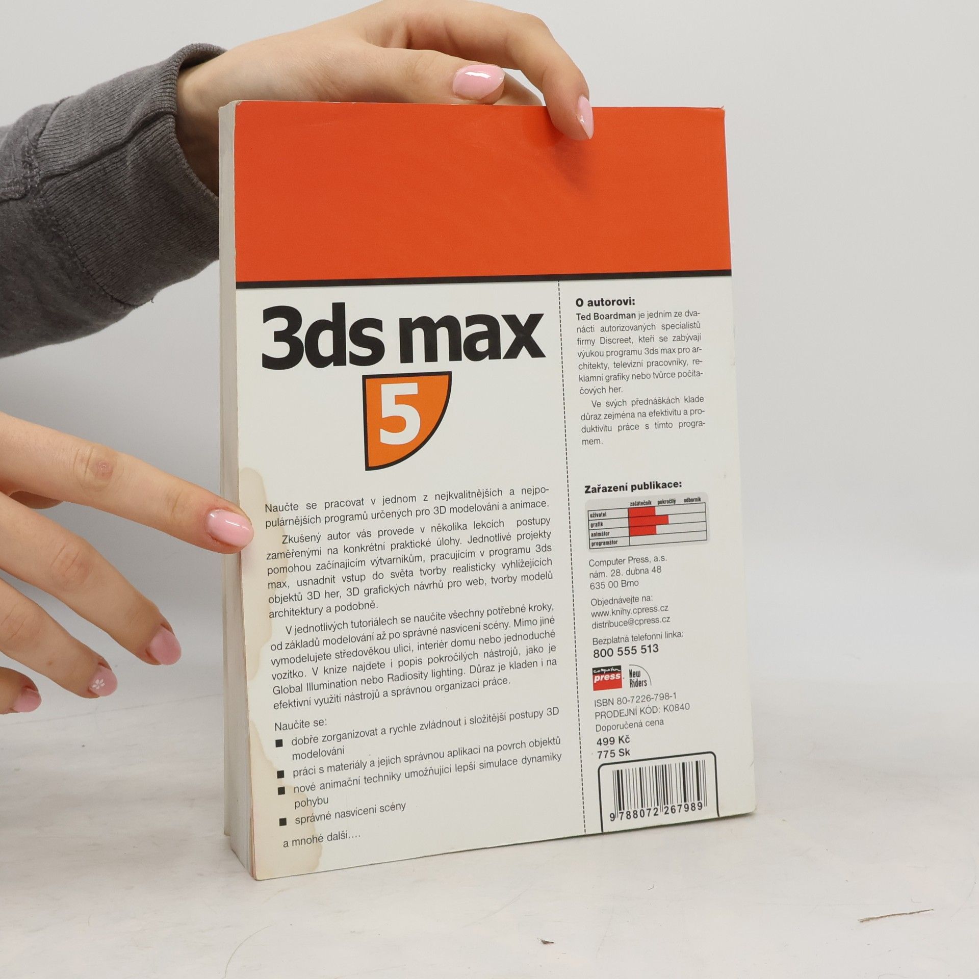 Ted Boardman 3ds max 5 Podrobná příručka