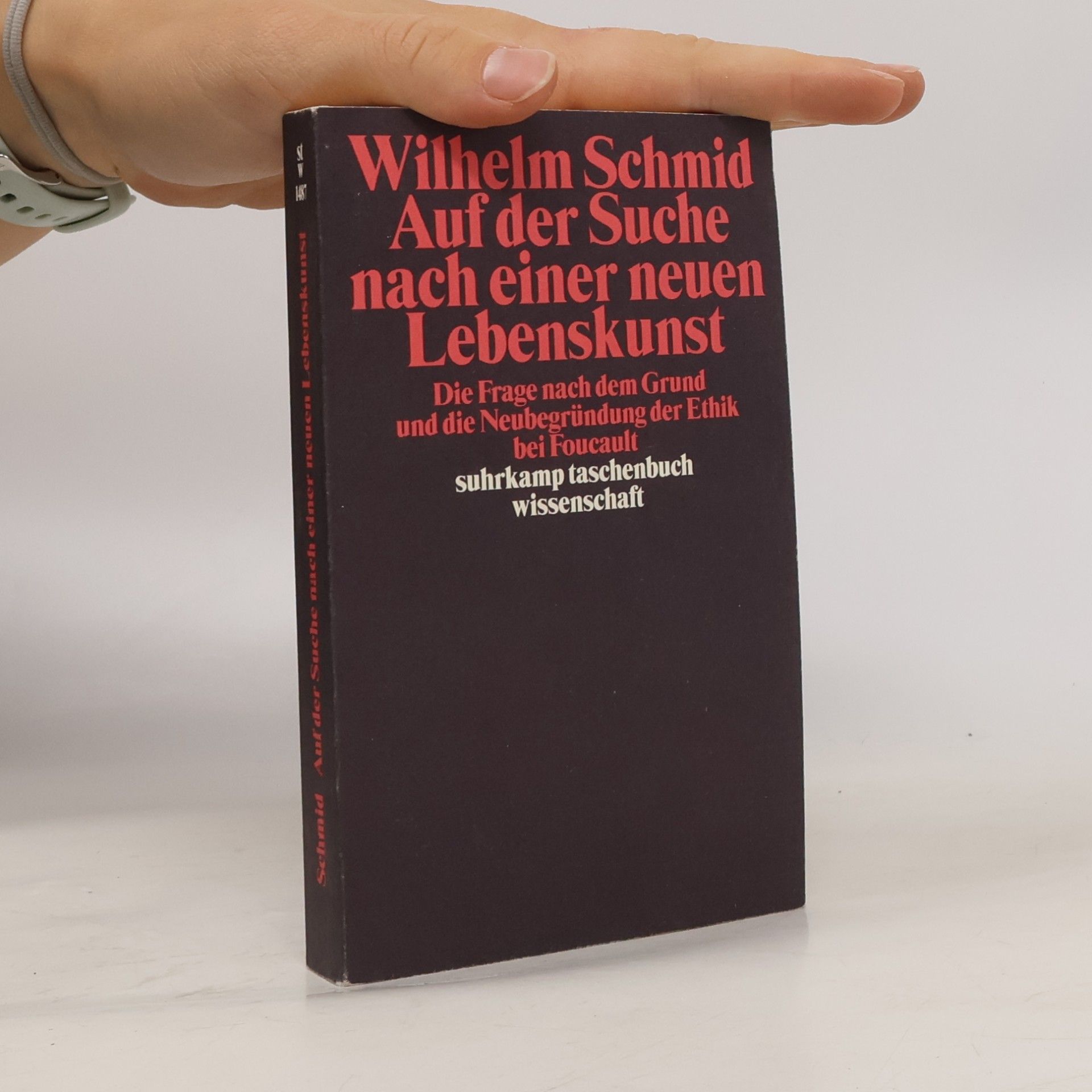 Wilhelm Schmid Auf der Suche nach einer neuen Lebenskunst