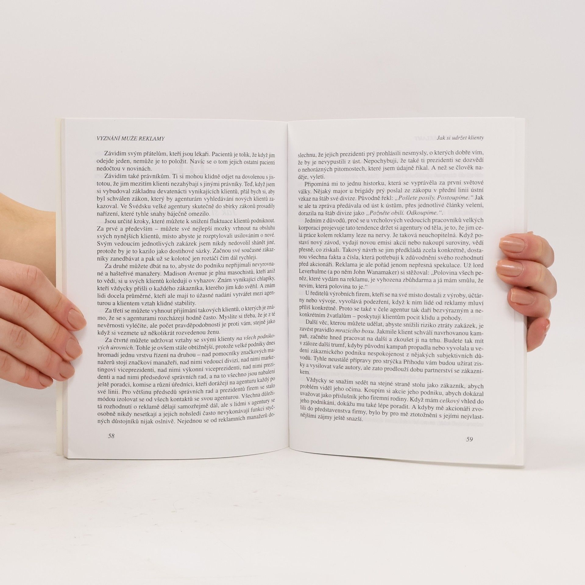 David Ogilvy Vyznání muže reklamy