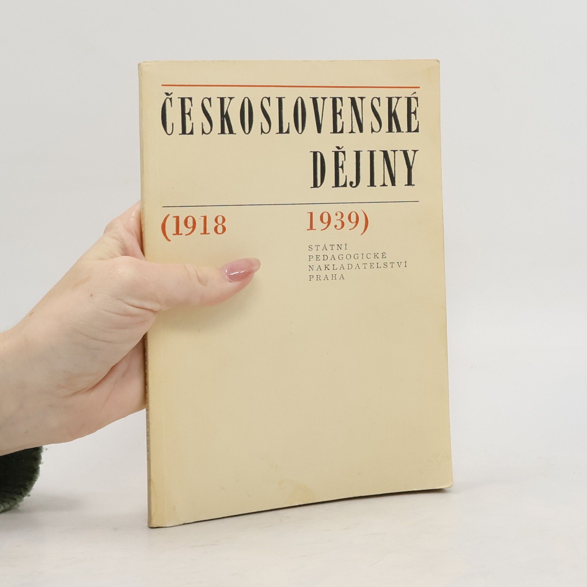 AA.VV. Československé dějiny (1918-1939)
