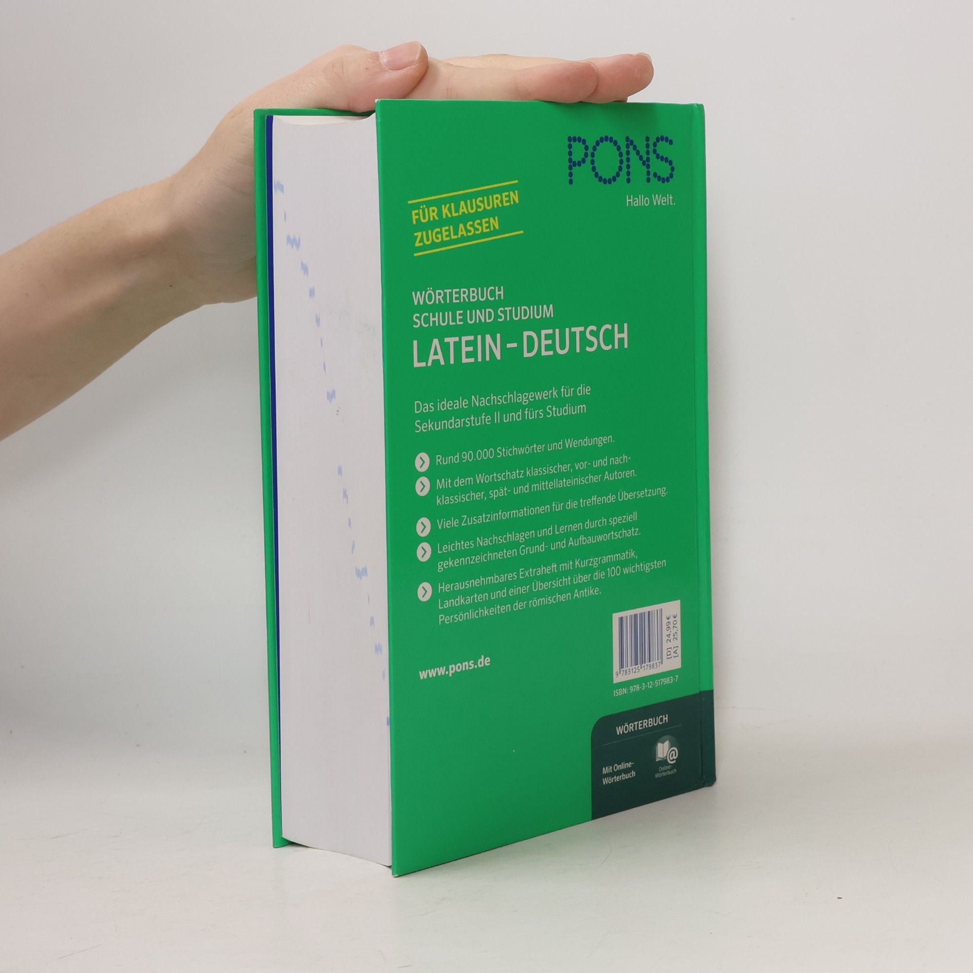Rita Hau PONS Wörterbuch für Schule und Studium - Latein