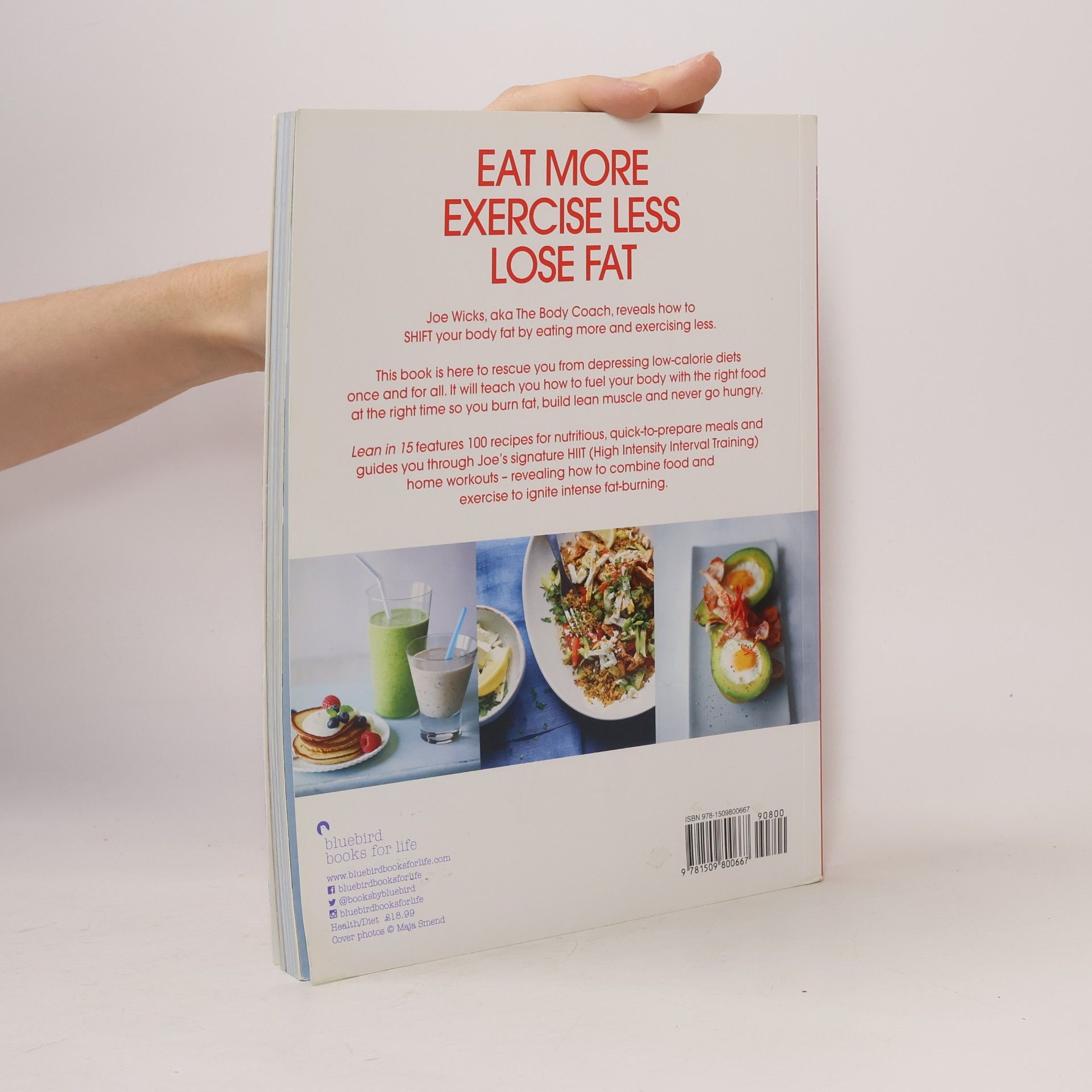 Joe Wicks Lean in 15 : 15 minute meals and workouts to keep you lean and healthy