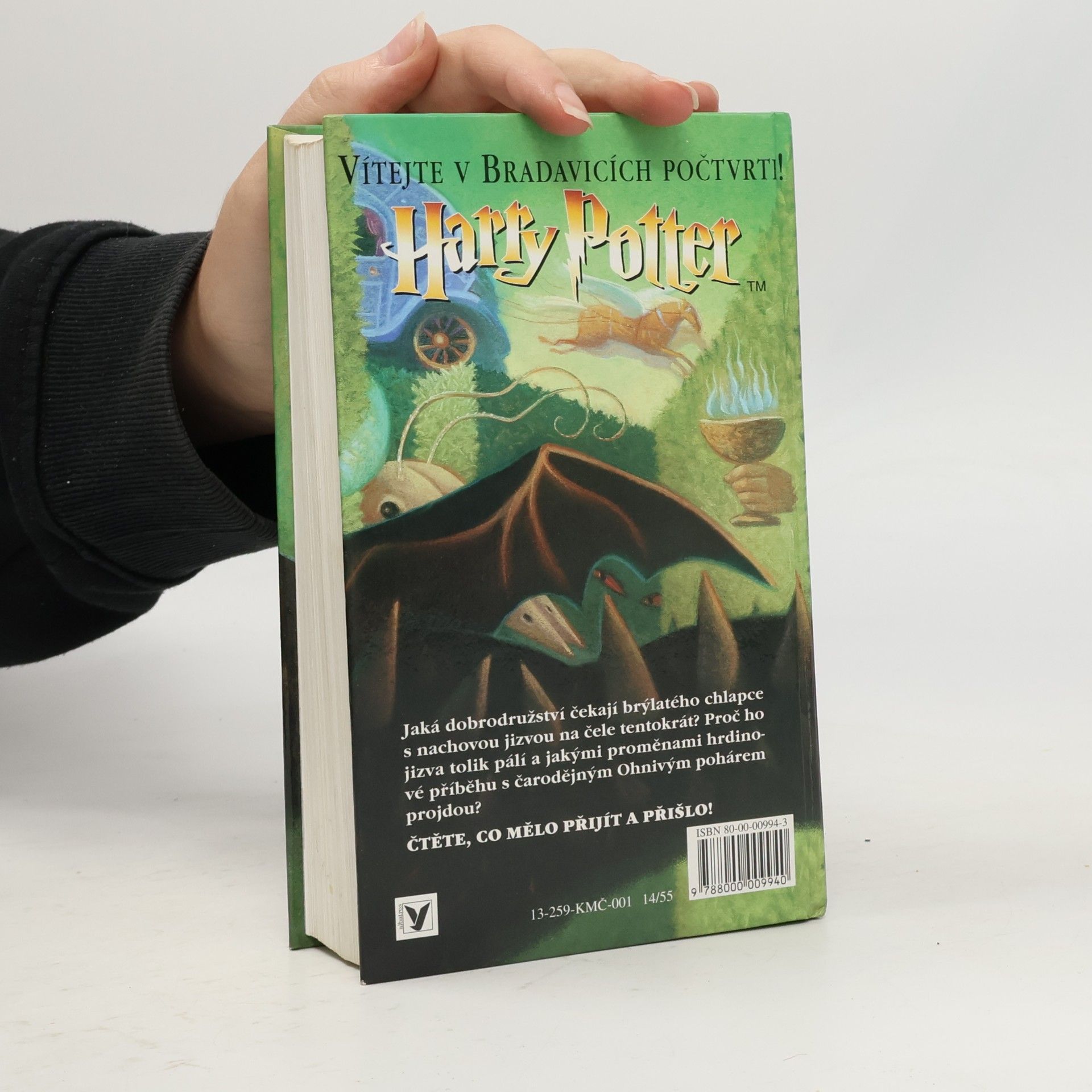 Vladimír Medek Harry Potter a ohnivý pohár