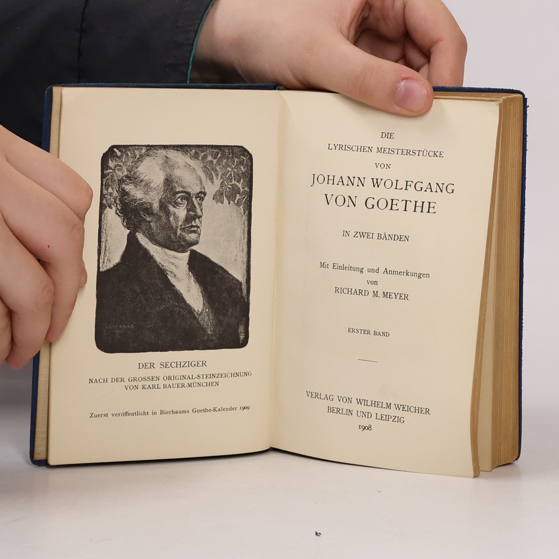 Johann Wolfgang von Goethe Die Lyrischen Meisterstücke 1