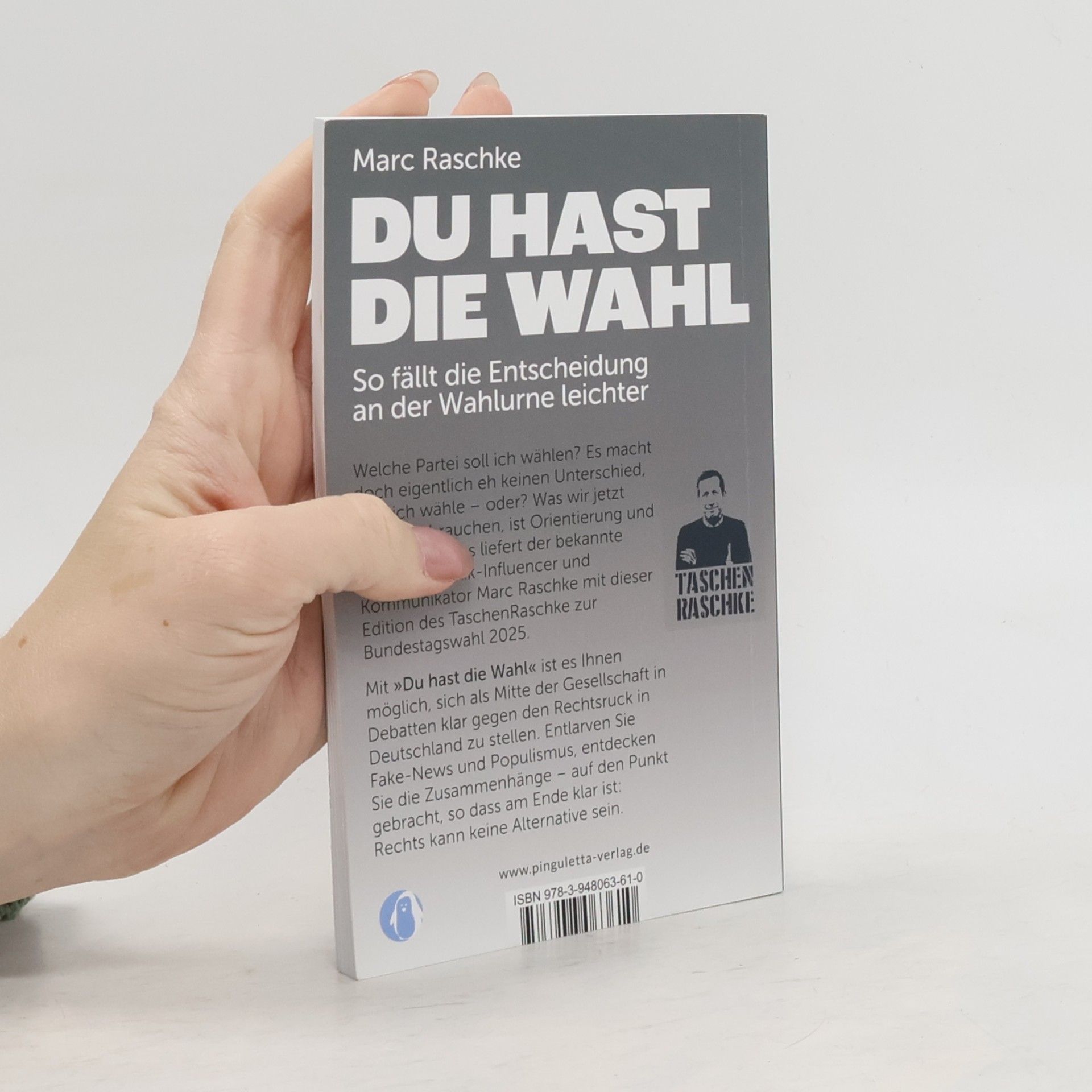 Marc Raschke Du hast die Wahl