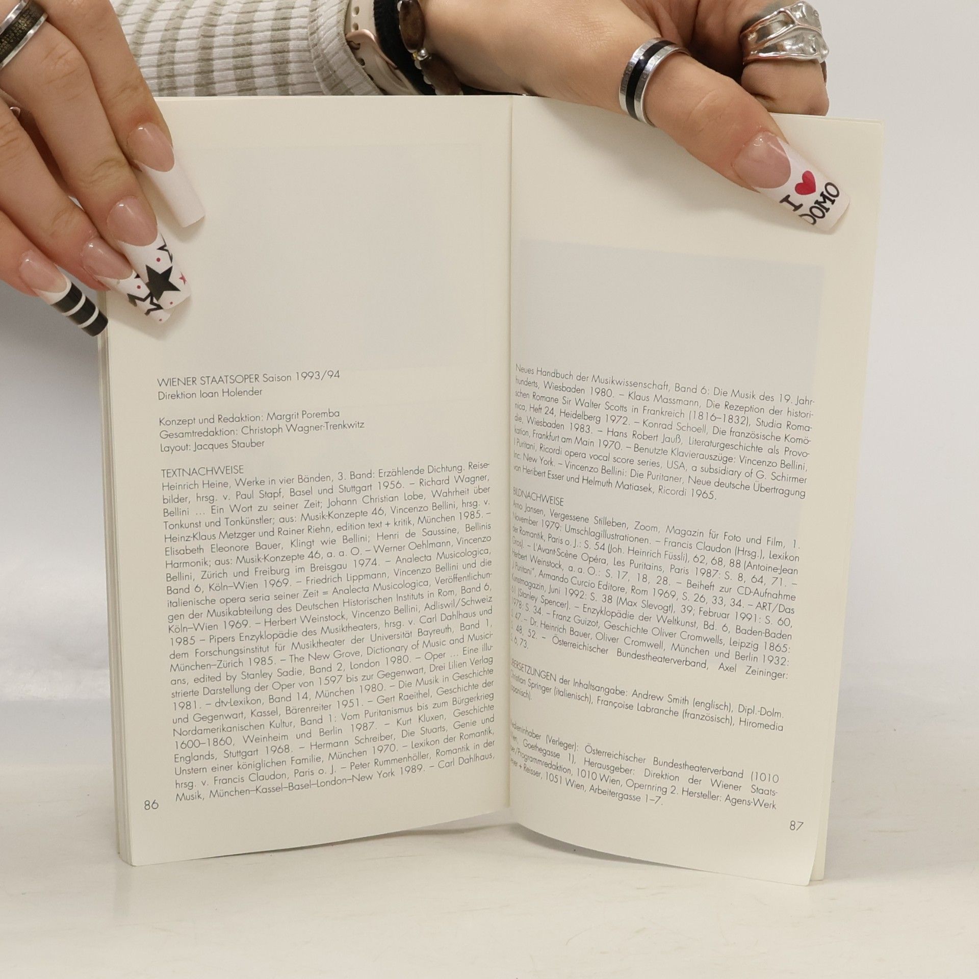 Various authors I Puritani. Wiener Staats Oper