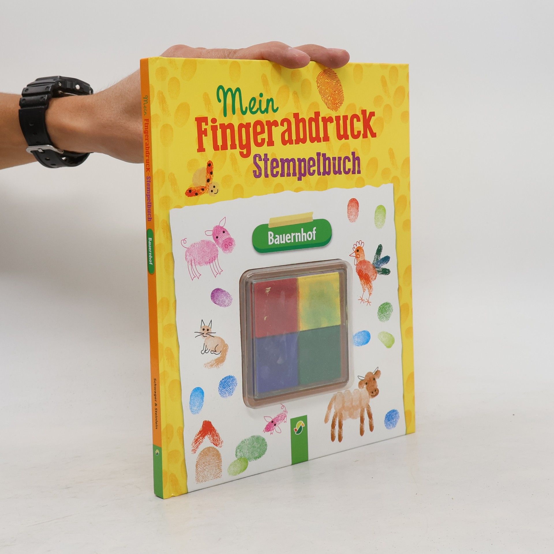 Birgit E. Holzapfel Mein Fingerabdruck Stempelbuch. Bauernhof