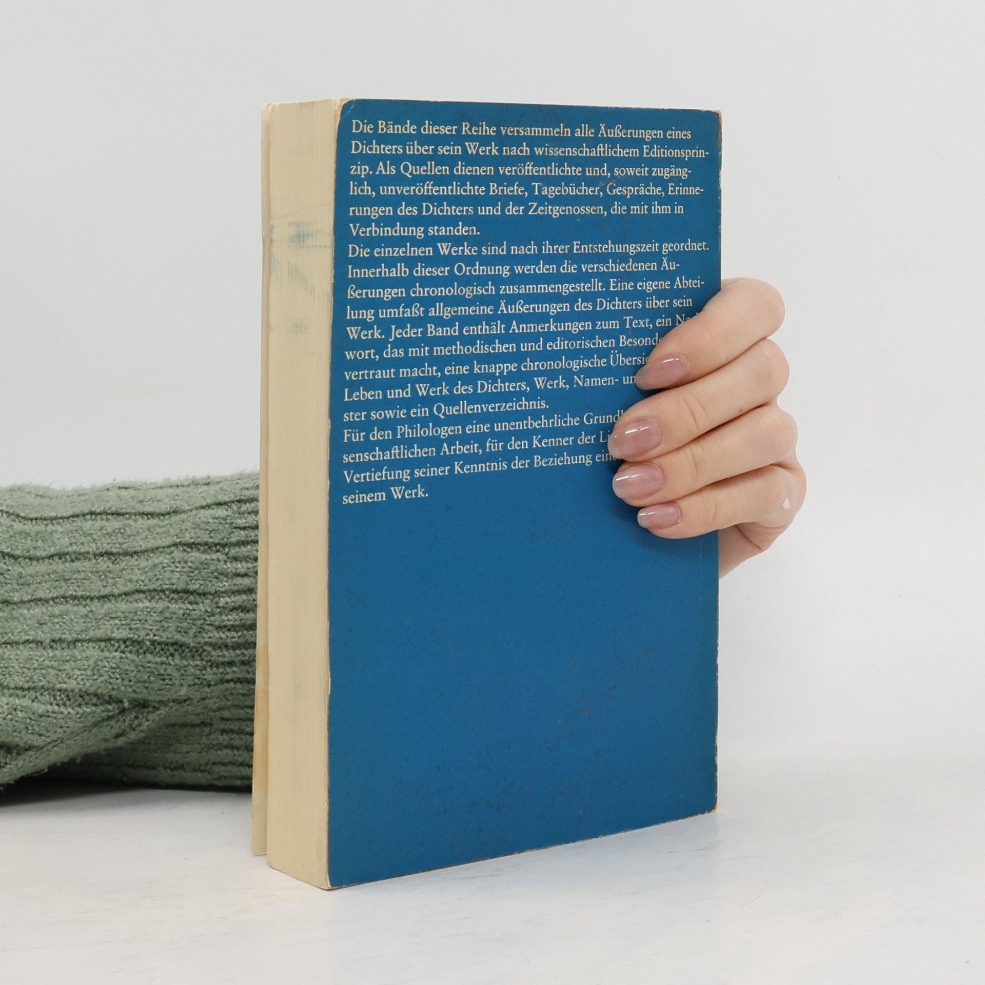 Heinrich Heine Dichter über ihre Dichtungen. Studienausgabe Band 8/I