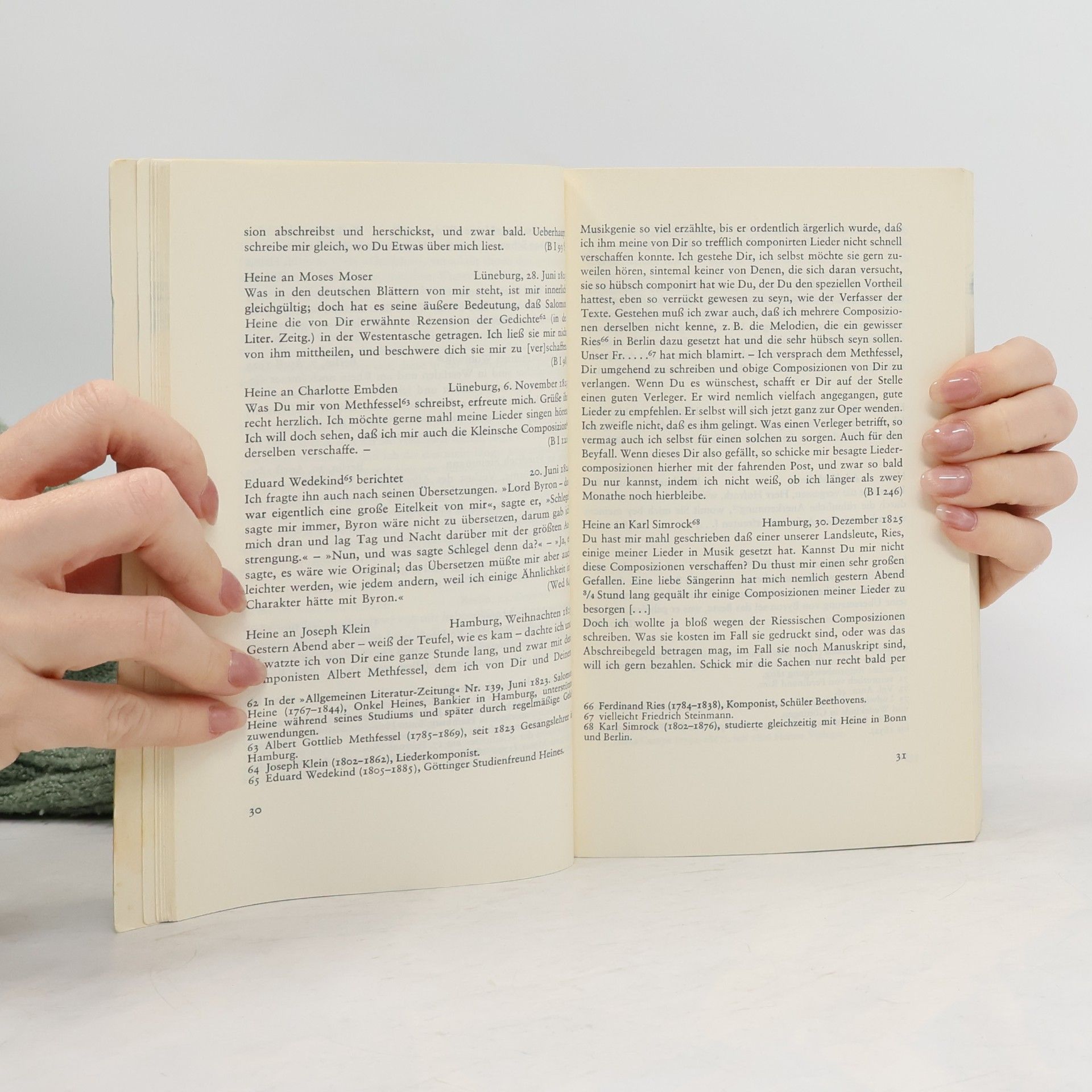 Heinrich Heine Dichter über ihre Dichtungen. Studienausgabe Band 8/I