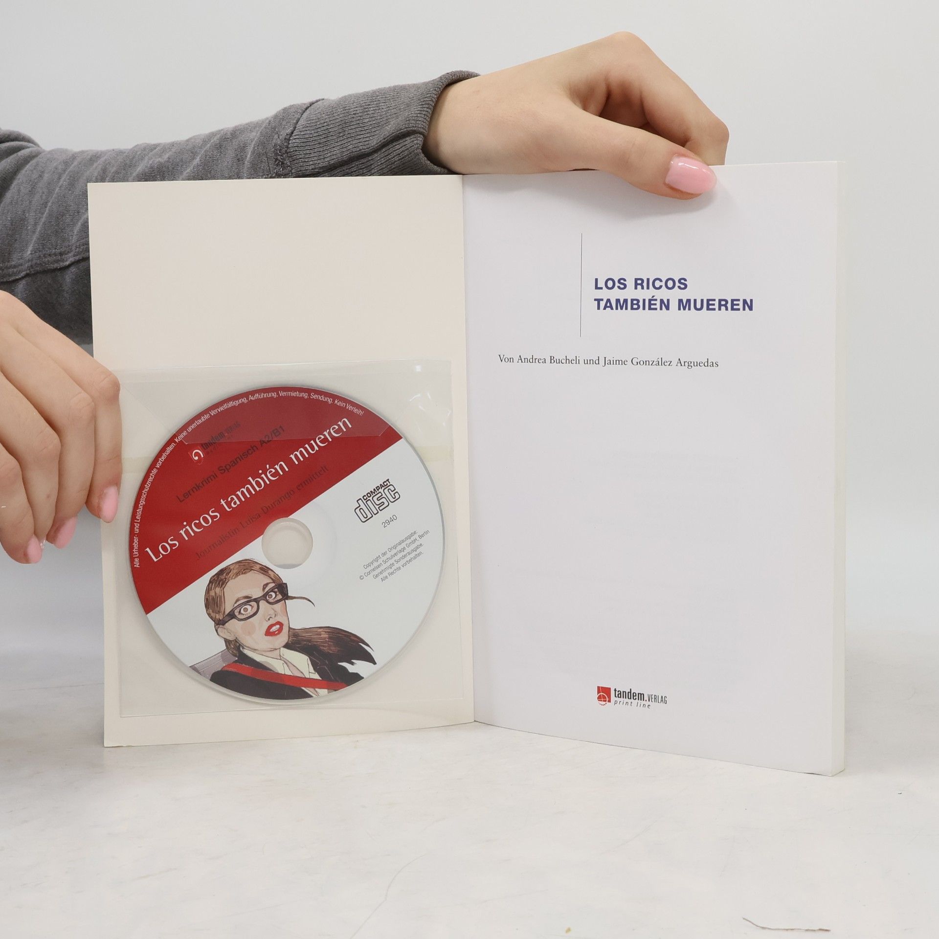 Andrea Bucheli Spanisch-Lernkrimi: Los ricos también mueren: Lernkrimi plus MP3-Audio-CD