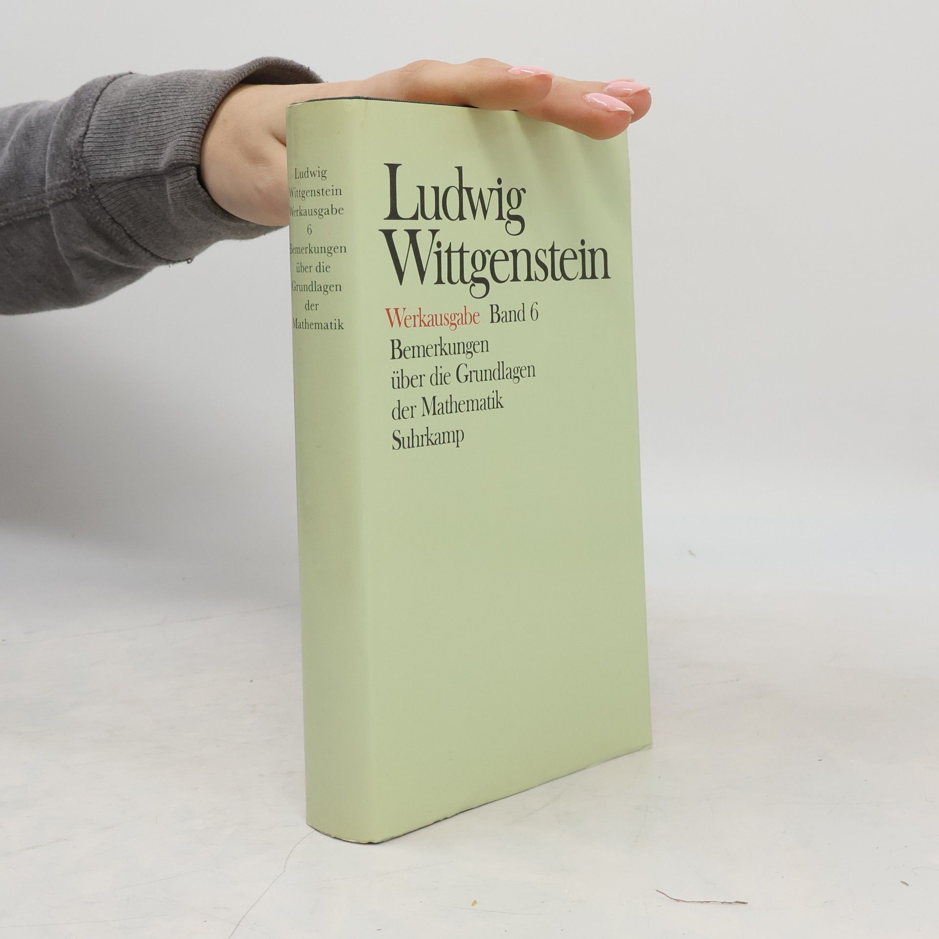 Werkausgabe - 6: Bemerkungen über die Grundlagen der Mathematik