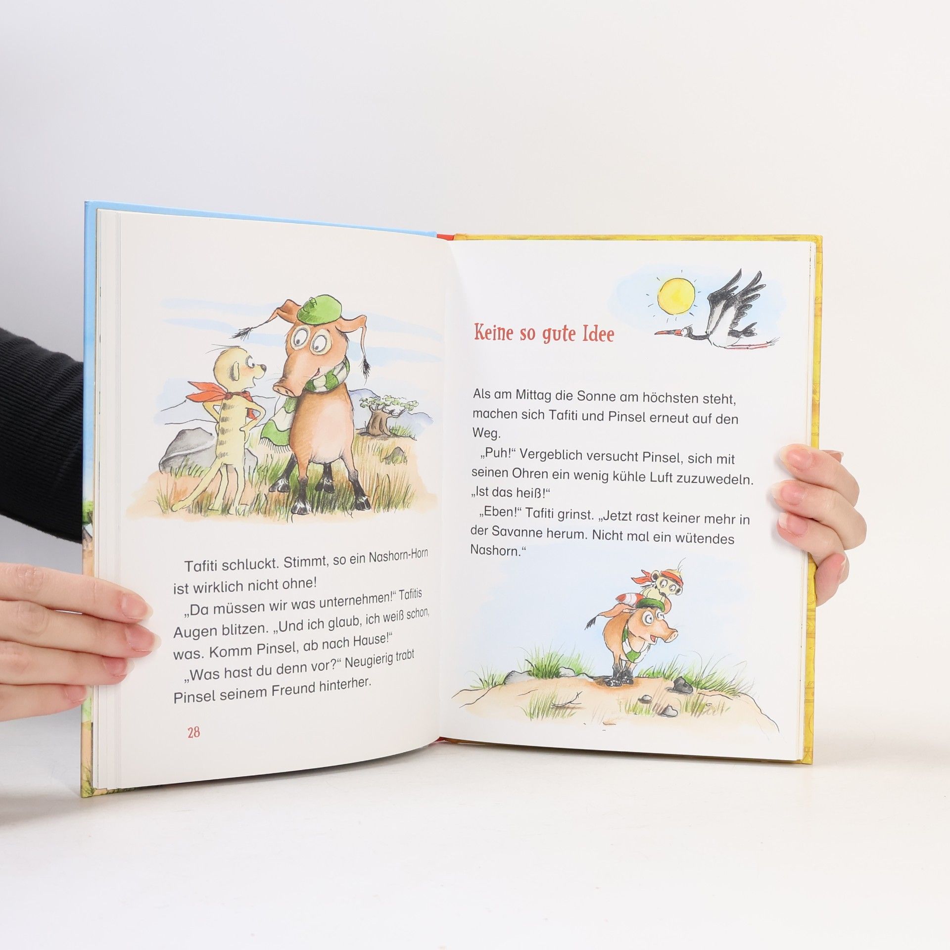 Julia Boehme Tafiti und das schlecht gelaunte Nashorn