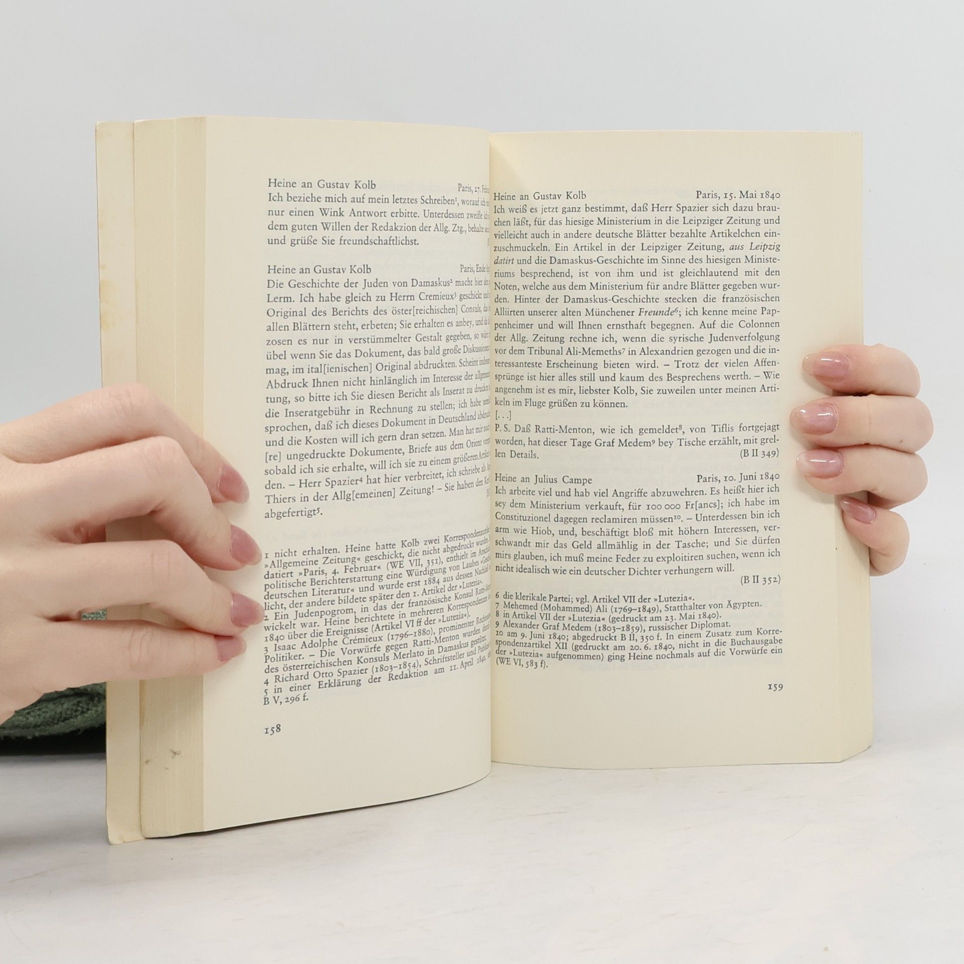 Heinrich Heine Dichter über ihre Dichtungen 8/II
