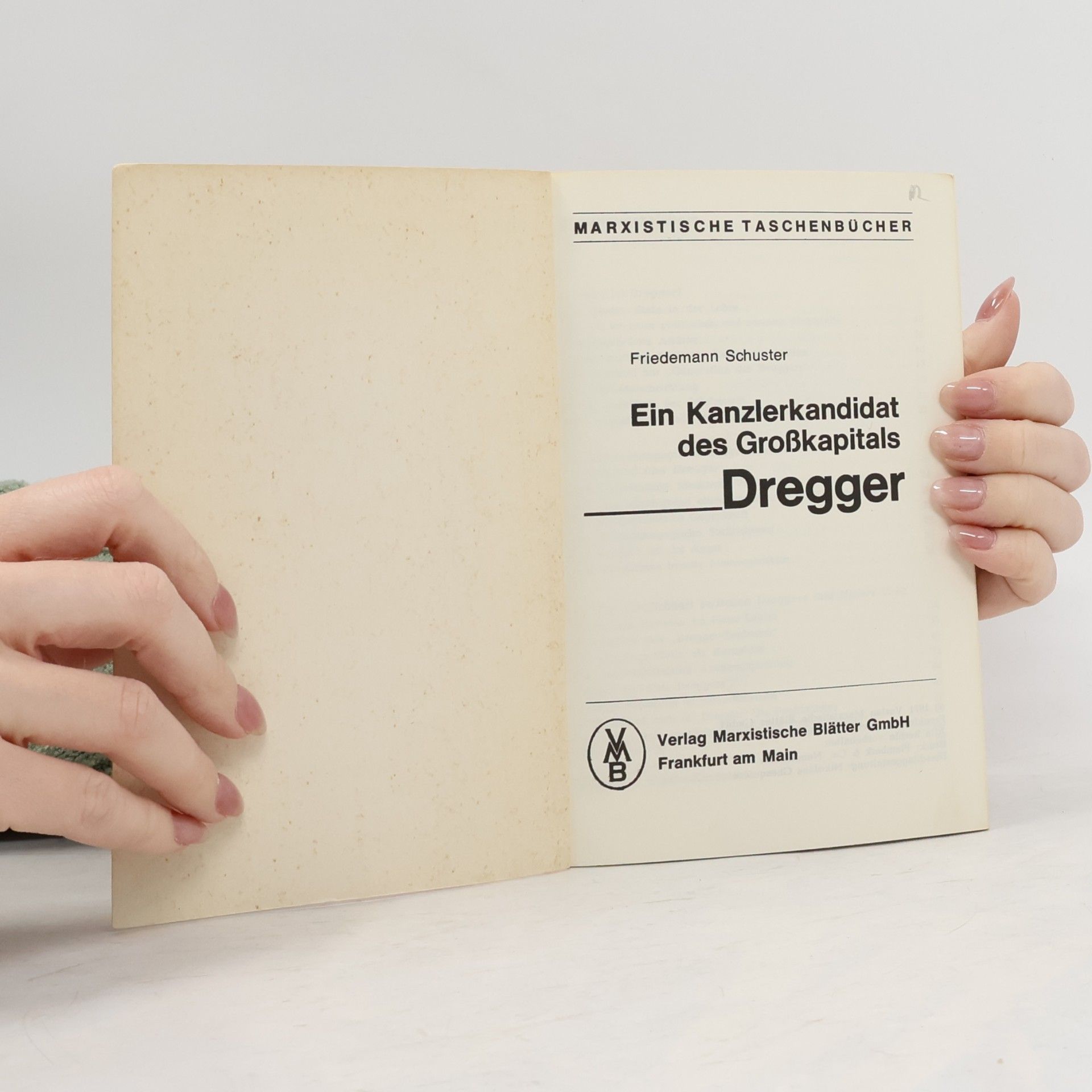 Friedemann Schuster Dregger