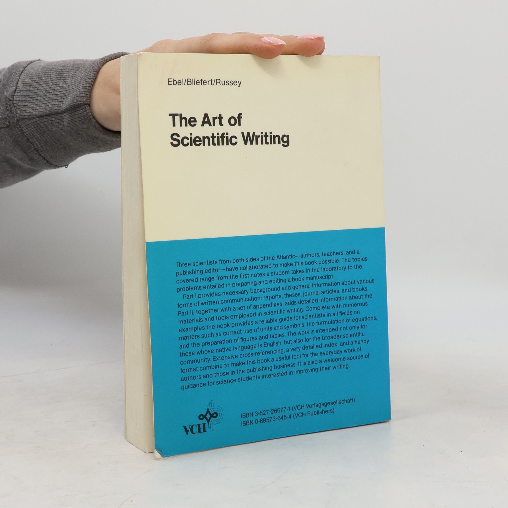 Hans F. Ebel The Art of Scientific Writing