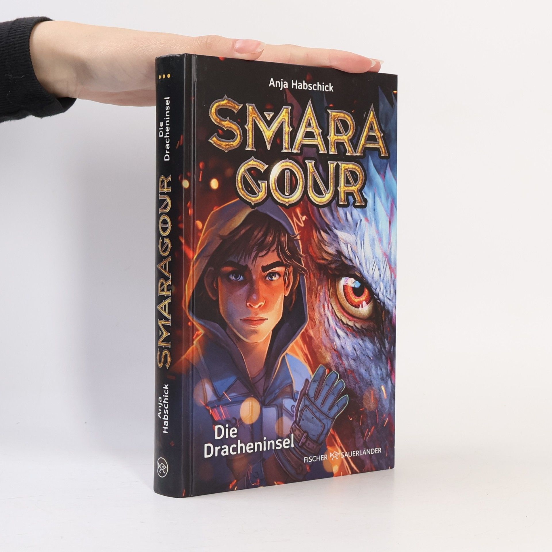Anja Habschick Smaragour - Die Dracheninsel. Start der Drachenreiter-Fantasy-Reihe ab 10 Jahren