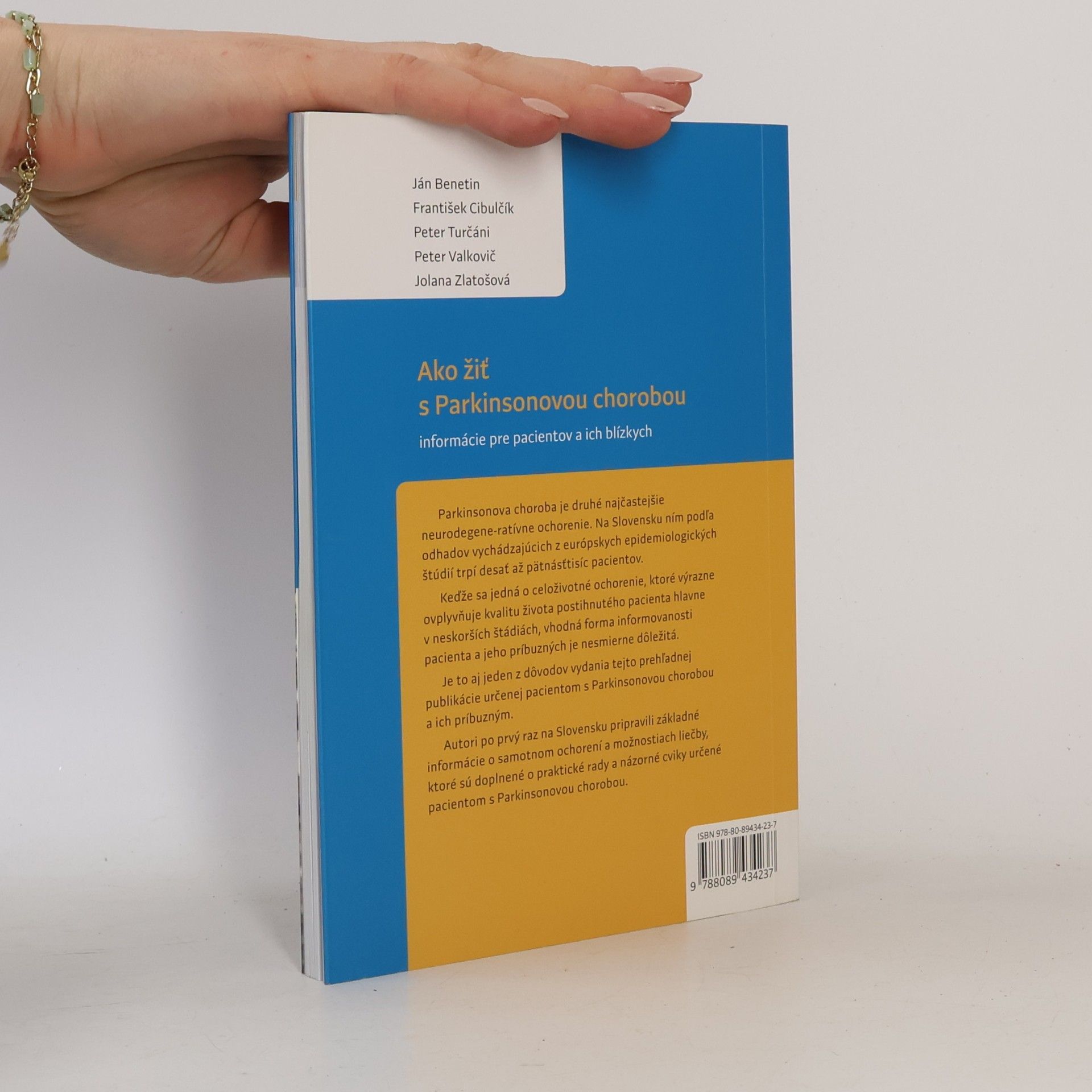 Various authors Ako žiť s Parkinsonovou chorobou. Informácie pre pacientov a ich blízkých
