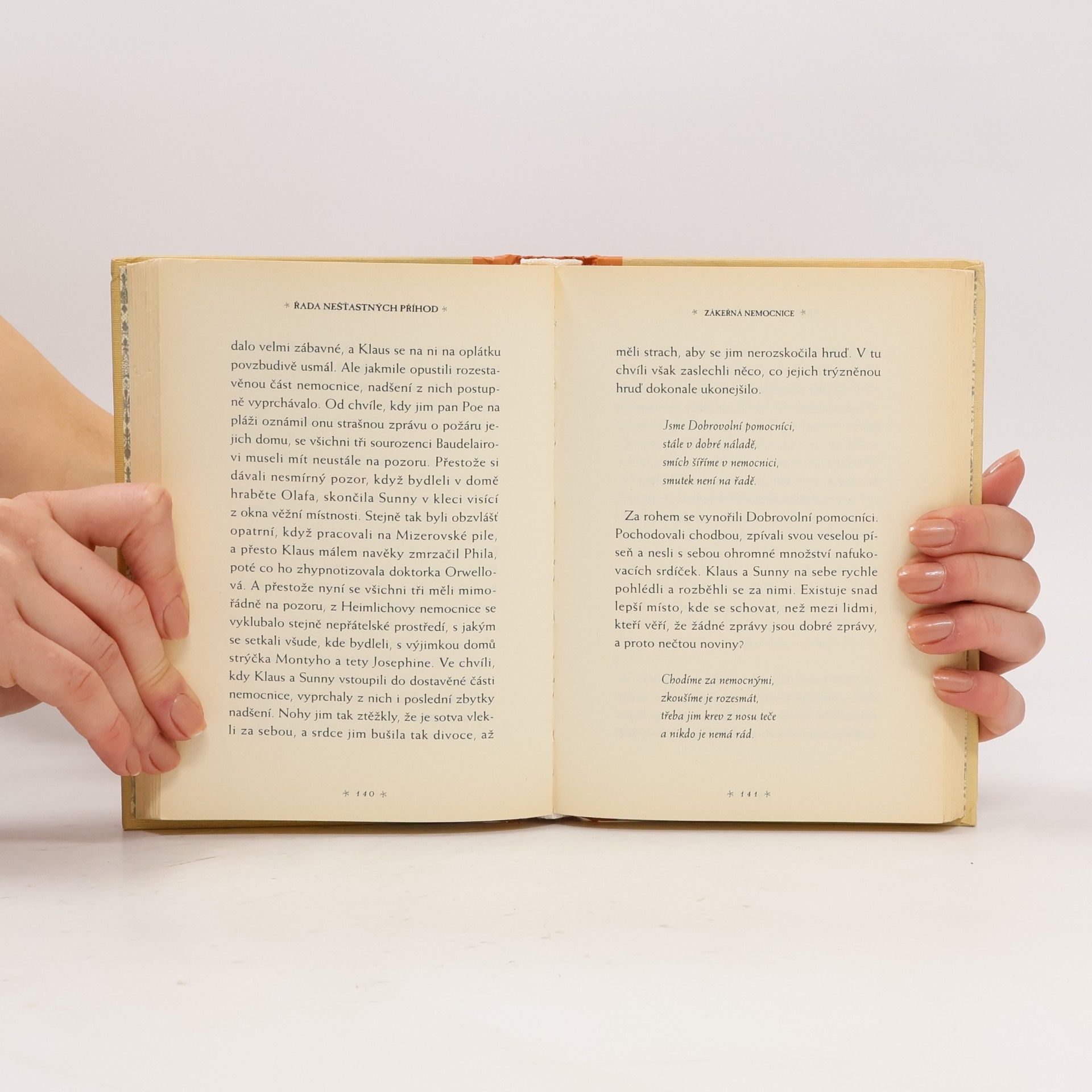 Lemony Snicket Řada nešťastných příhod. Kniha osmá. Zákeřná nemocnice