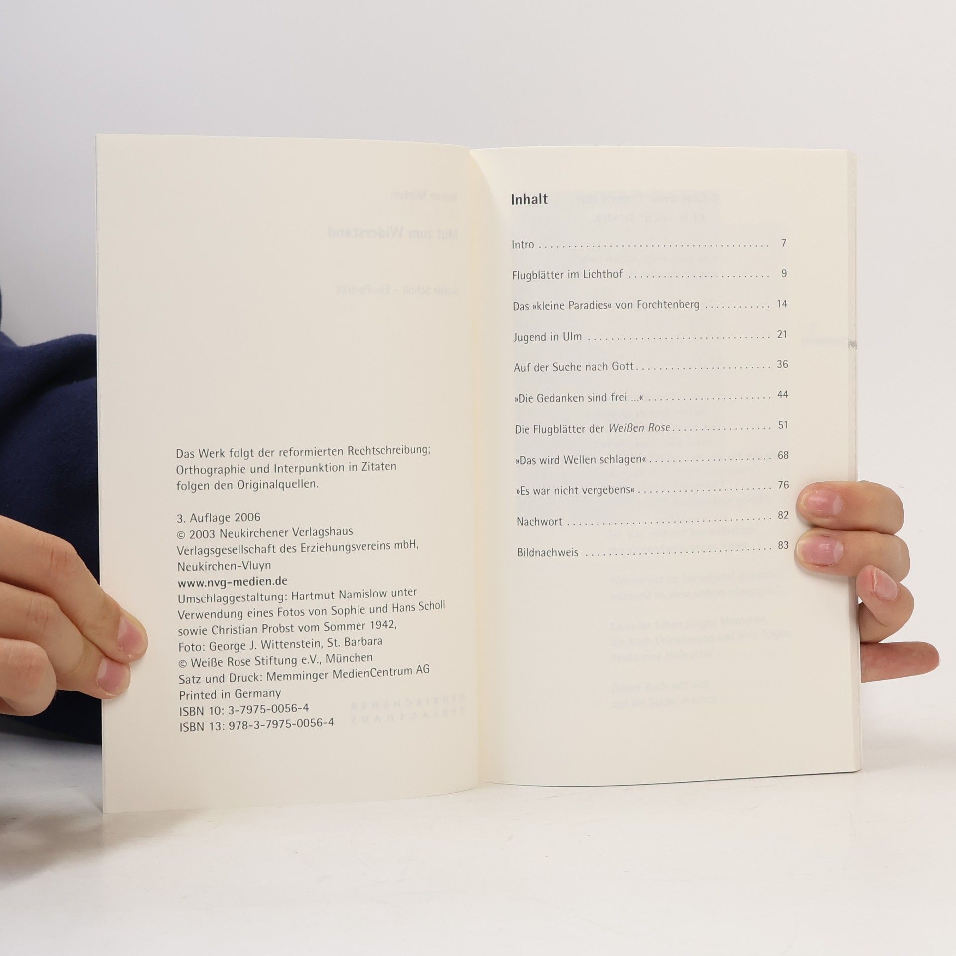 Werner Milstein Mut zum Widerstand