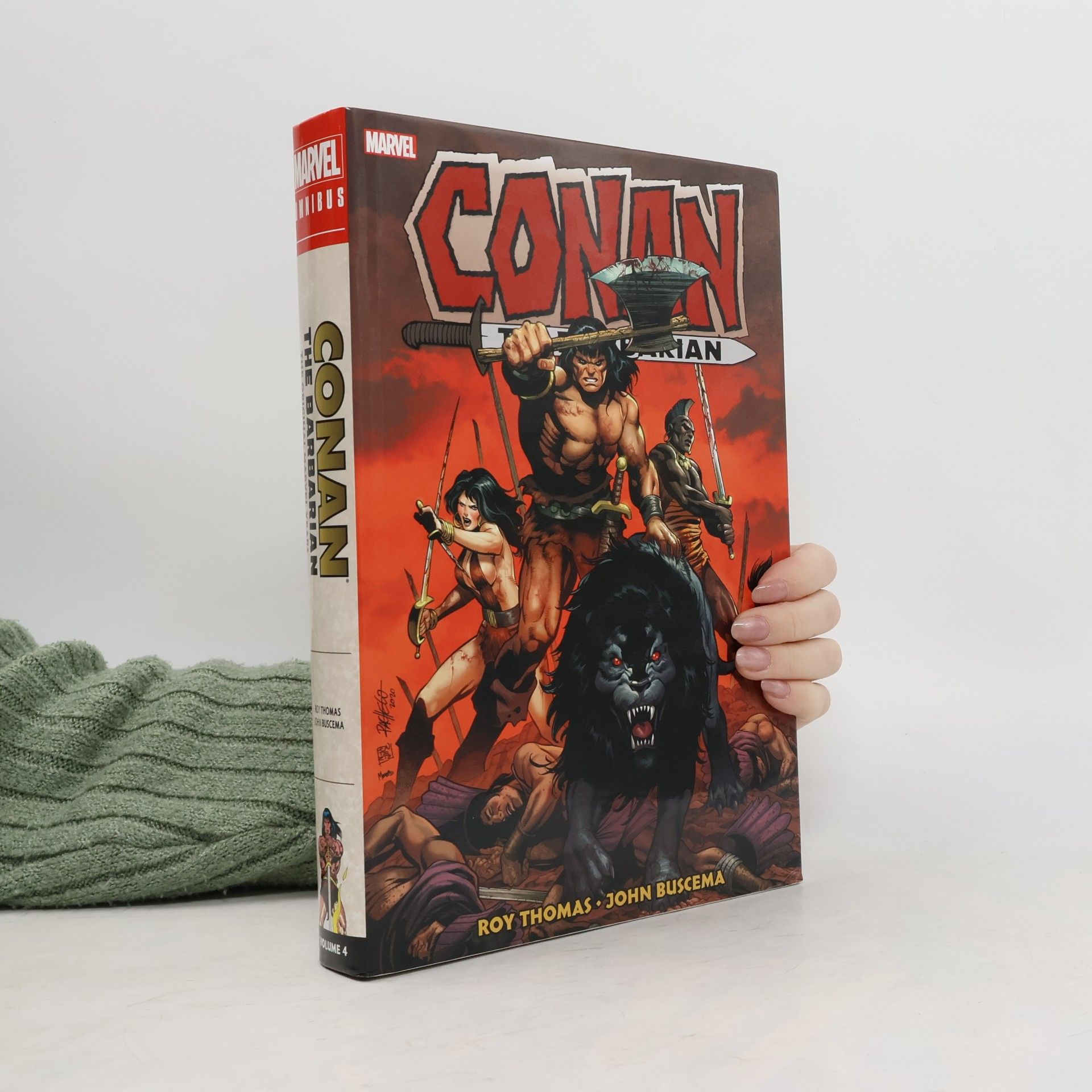 Parello The Original Marvel Years Omnibus - 4: Conan the Barbarian