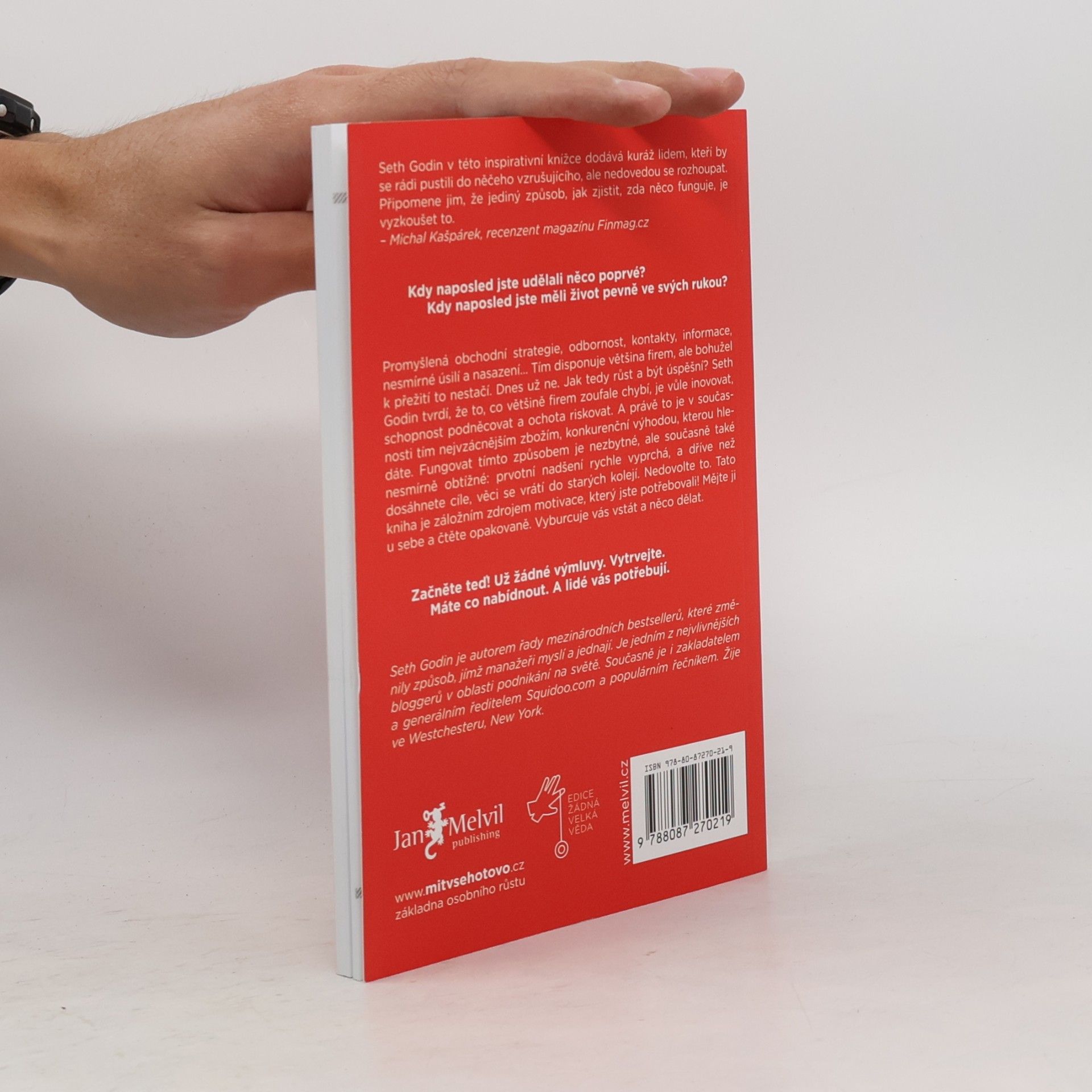 Seth Godin Kopni do té bedny. Jak uvést do života projekty ze šuplíku