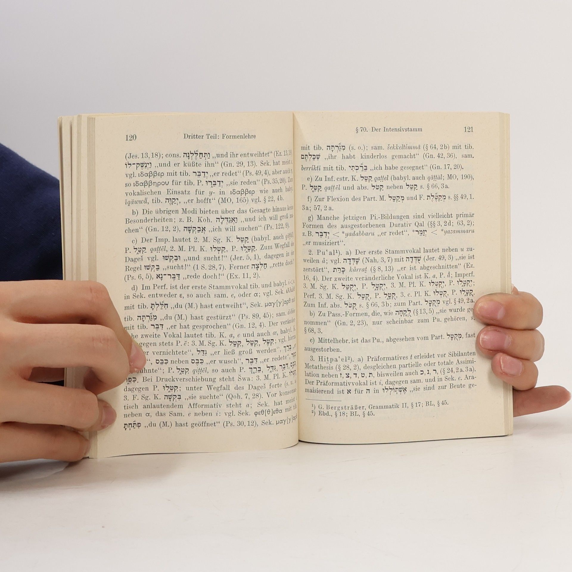 Rudolf Meyer Hebräische Grammatik II.
