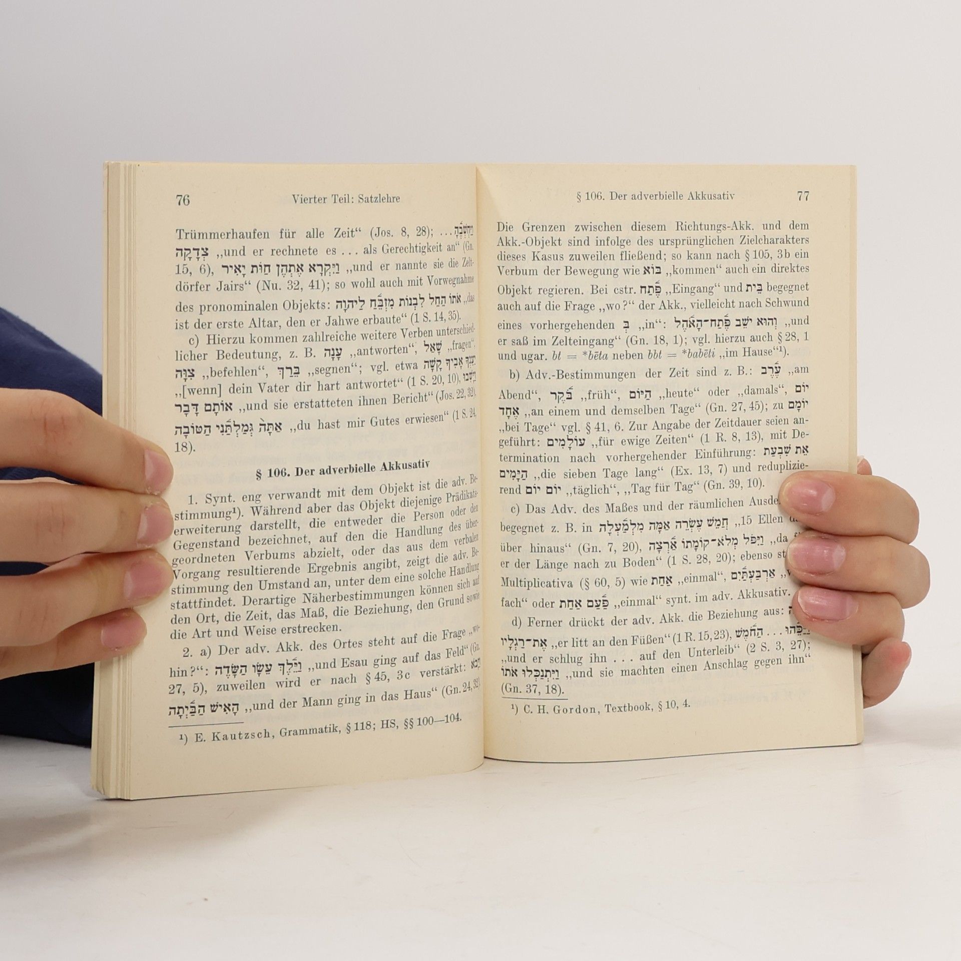 Rudolf Meyer Sammlung Göschen - 3: Hebraische Grammatik