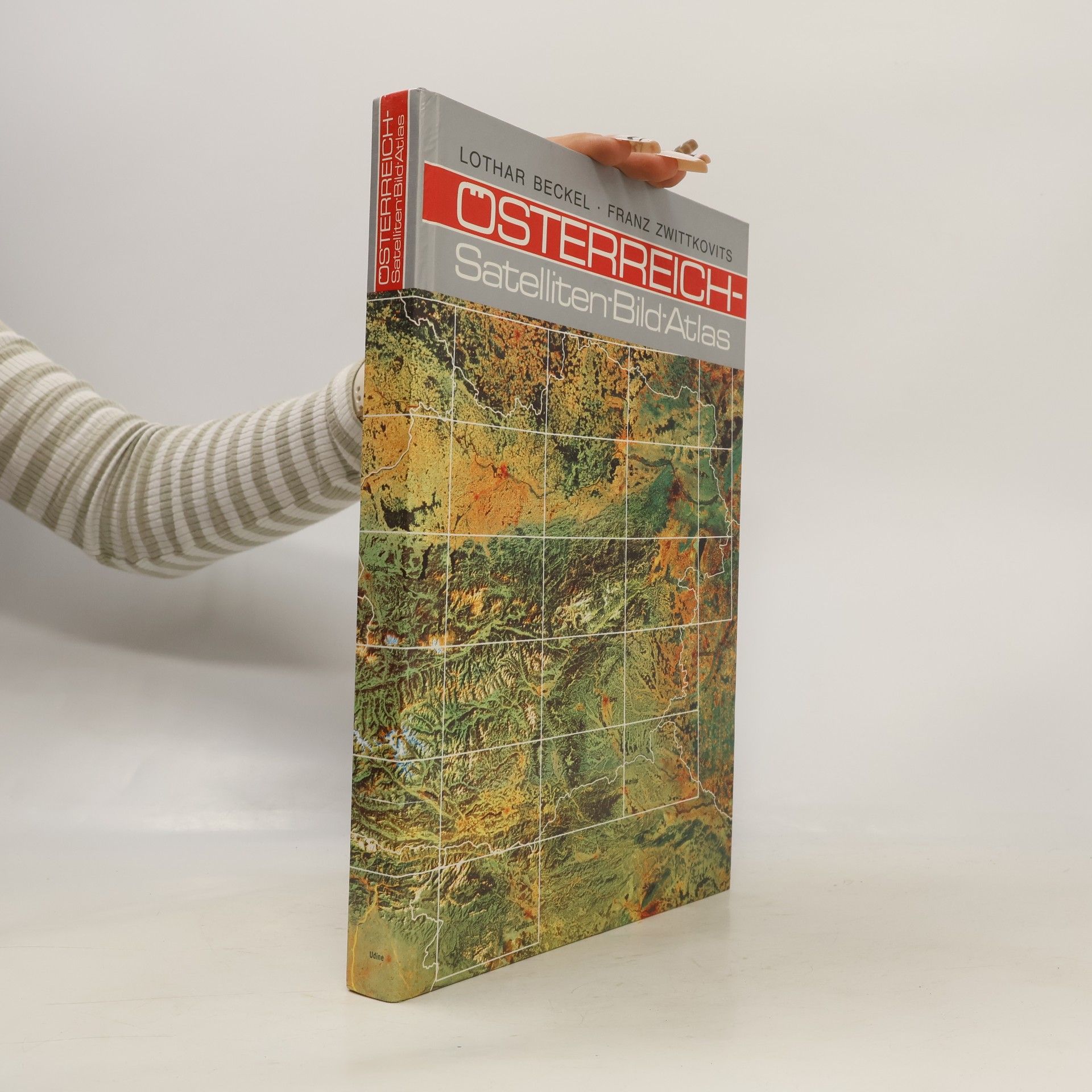 Österreich-Satelliten-Bild-Atlas
