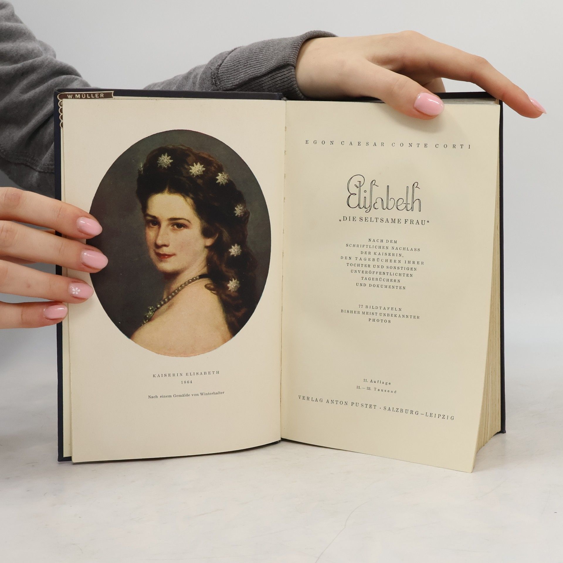 Egon Caesar Corti Elisabeth