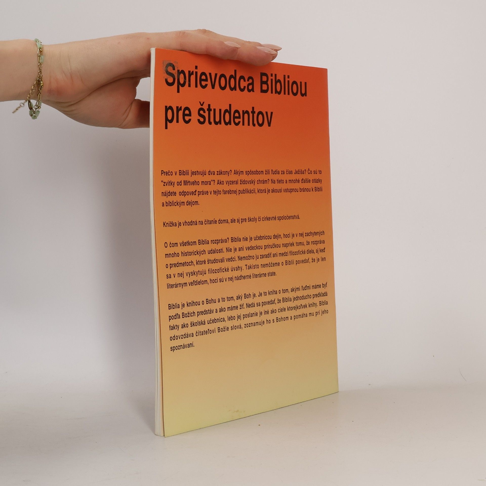 Tim Dowley Sprievodca Bibliou pre študentov