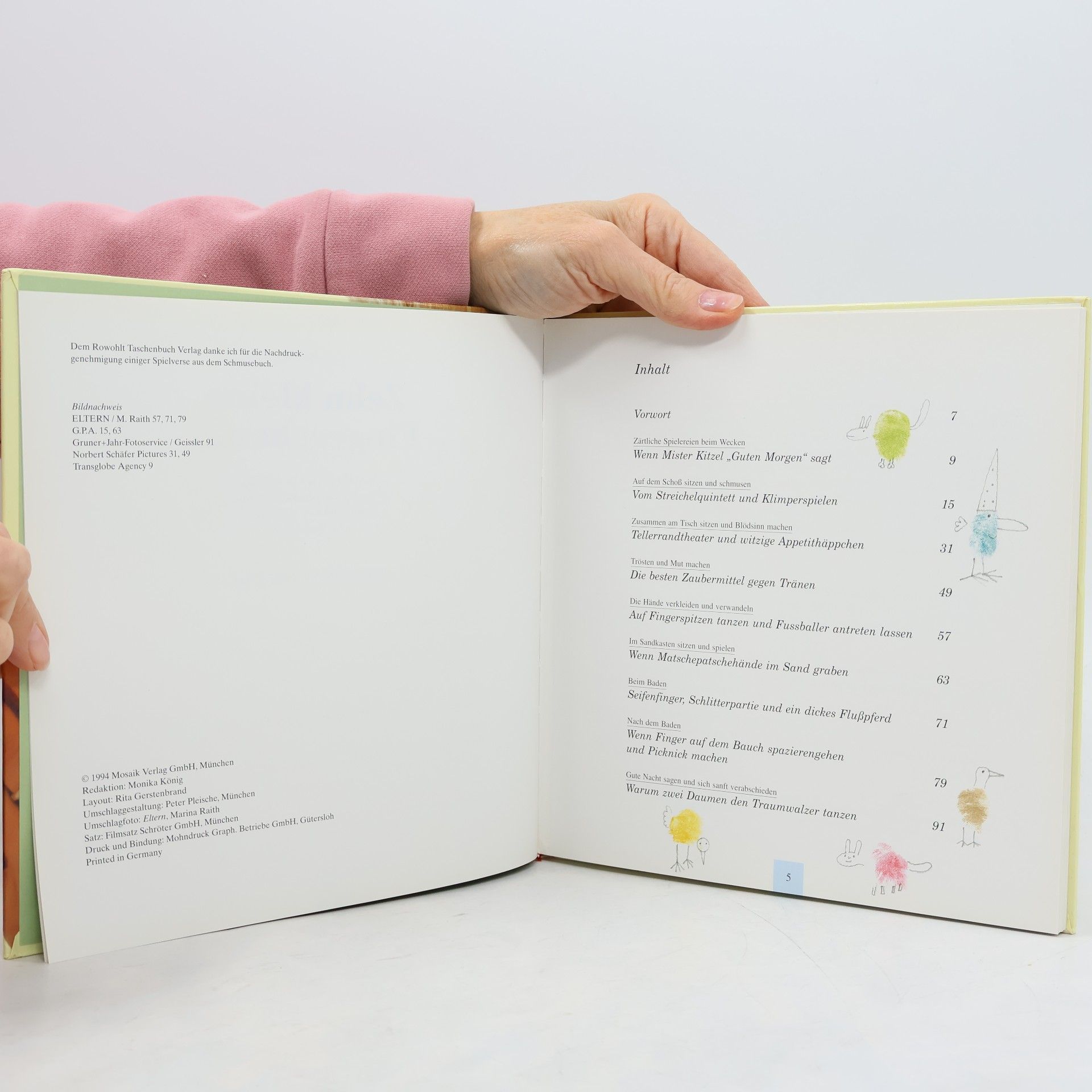 Cornelia Nitsch Zehn kleine Fingerchen