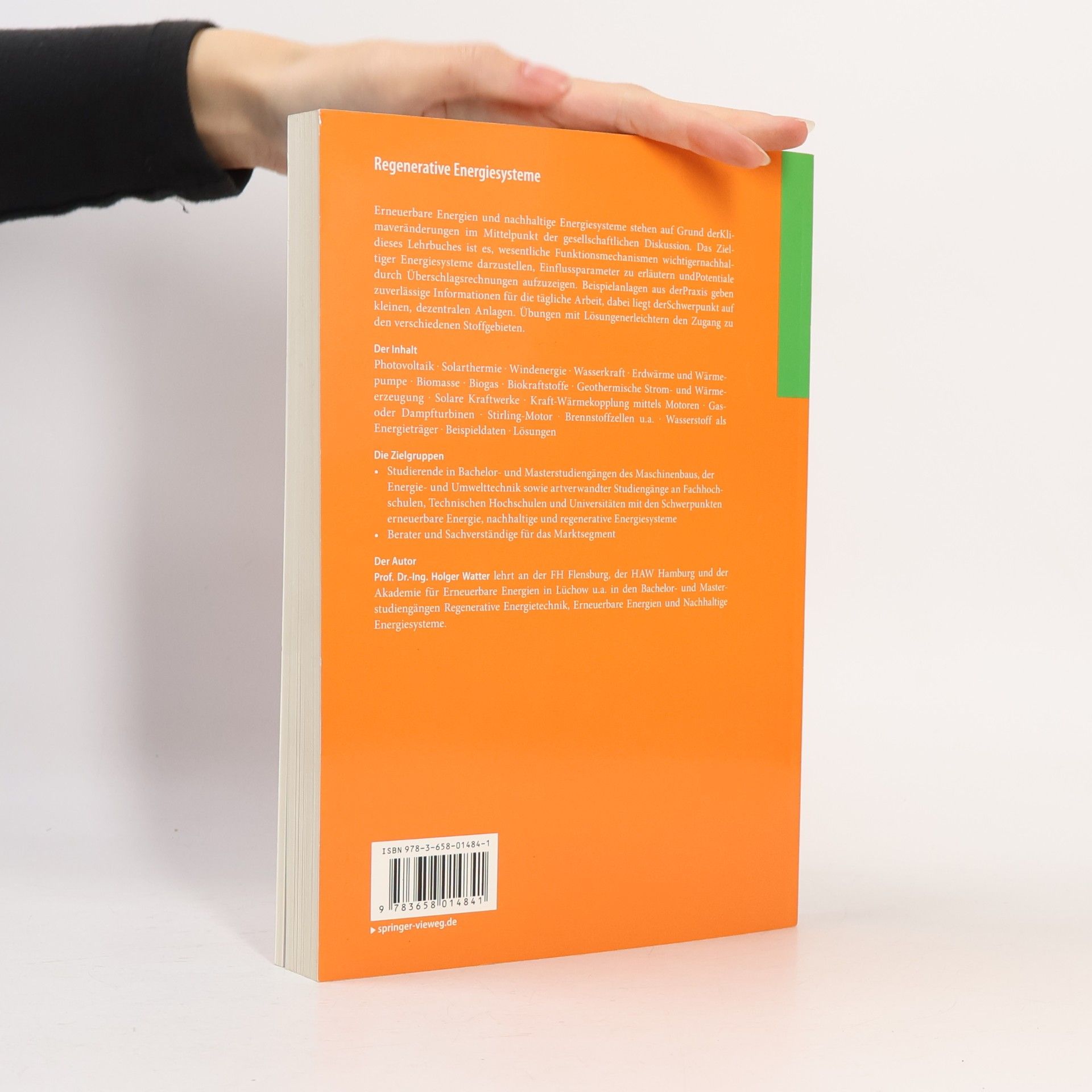 Holger Watter Regenerative Energiesysteme
