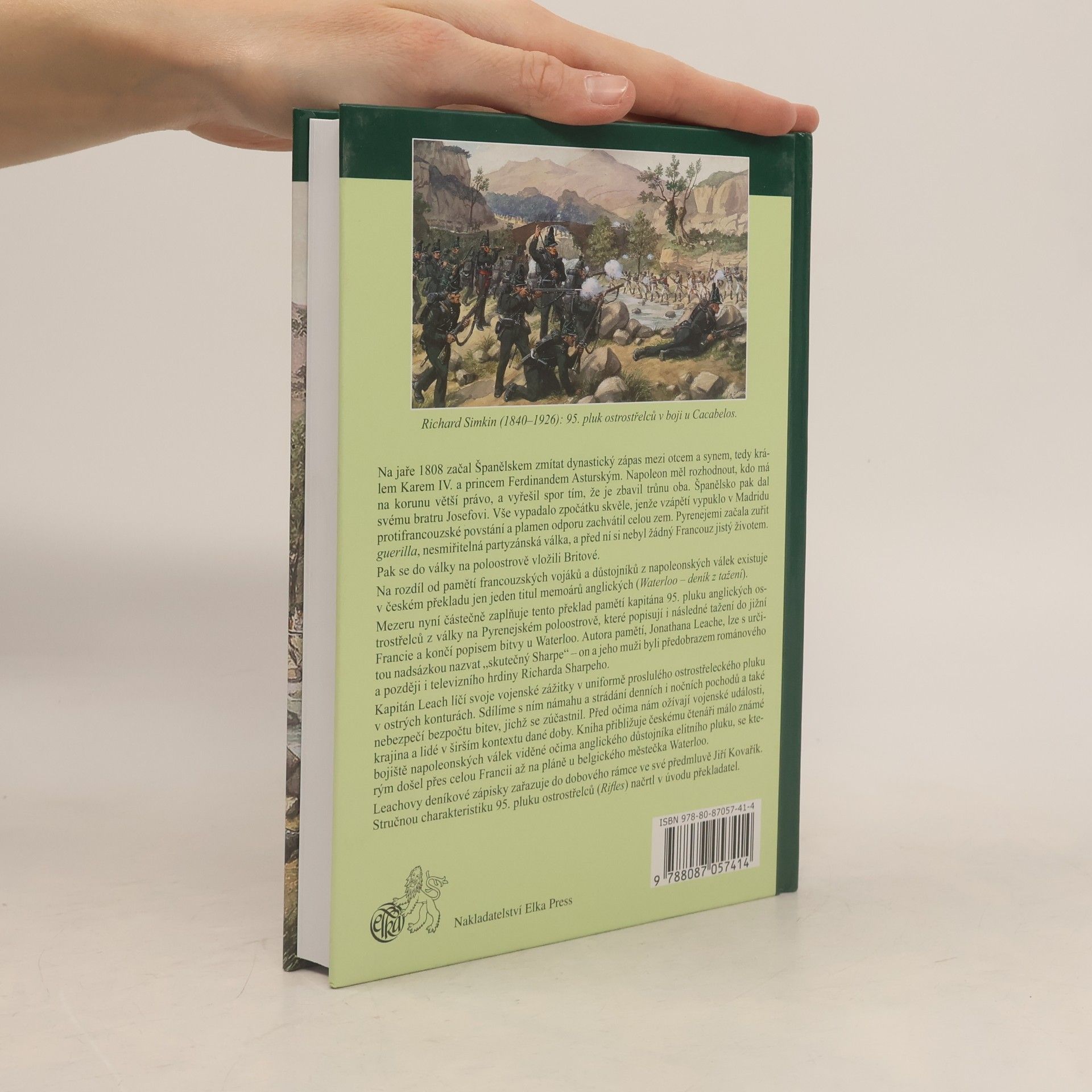 Jonathan Leach Z Pyrenejí až k Waterloo: Vzpomínky kapitána Wellingtonových ostrostřelců na účast v napoleonských válkách
