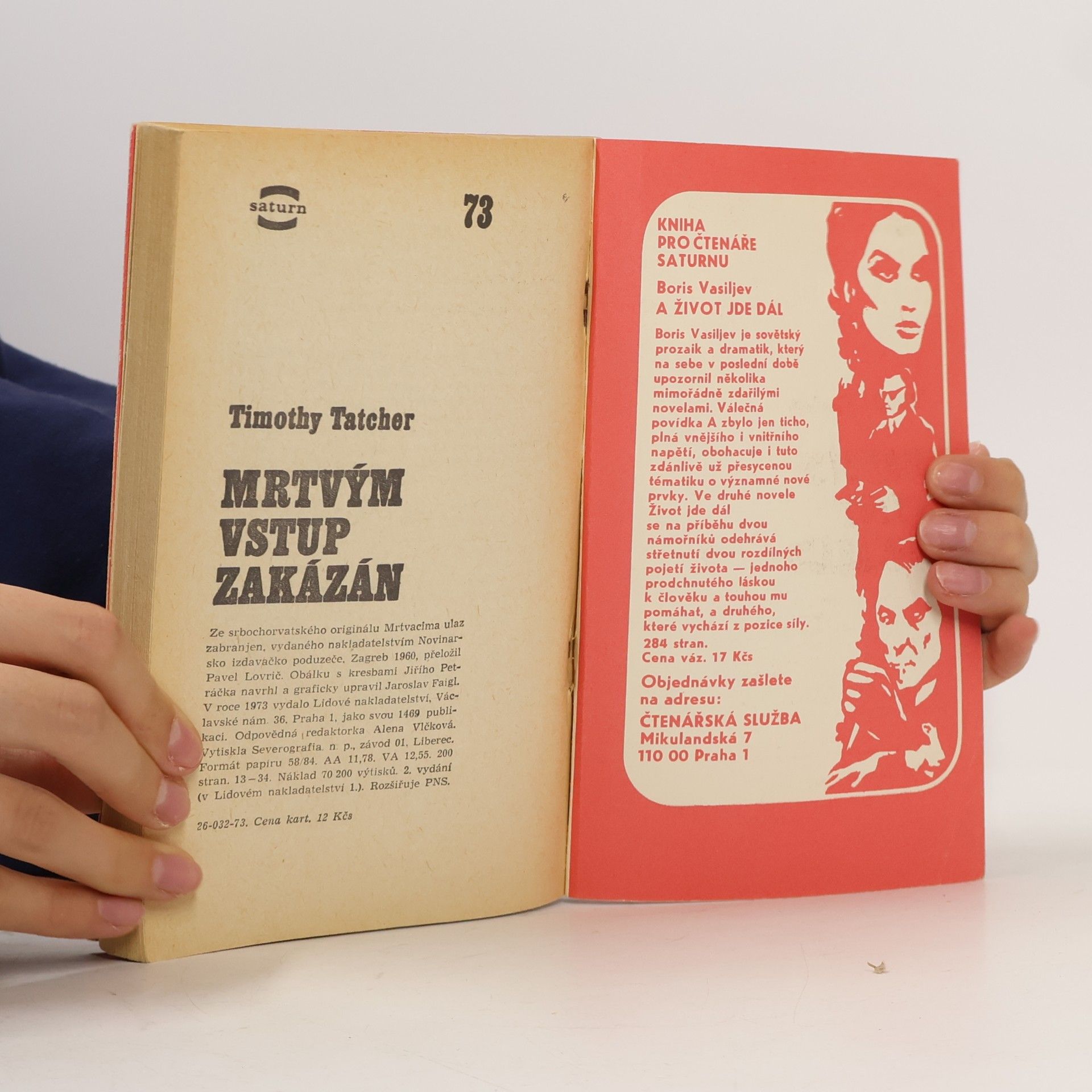 Timothy Tatcher Mrtvým vstup zakázán